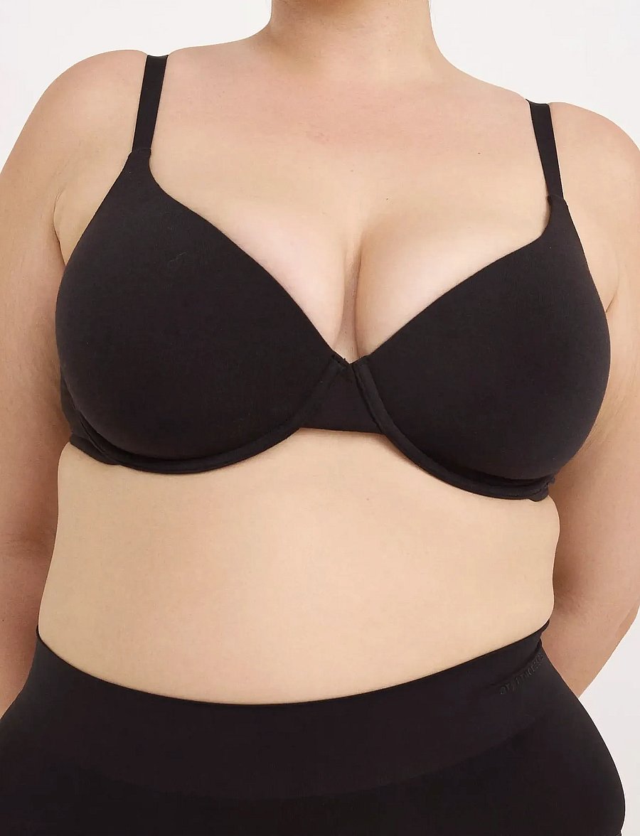 Organic Basics - Core Full Coverage Bra - vollschalen-bh - black - 4