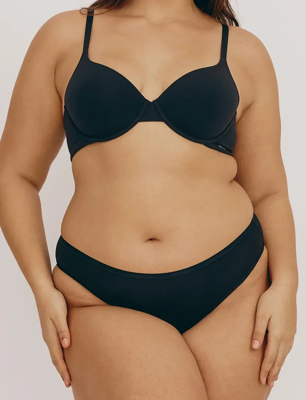 Organic Basics - Core Full Coverage Bra - helkupa bh:ar - black - 5