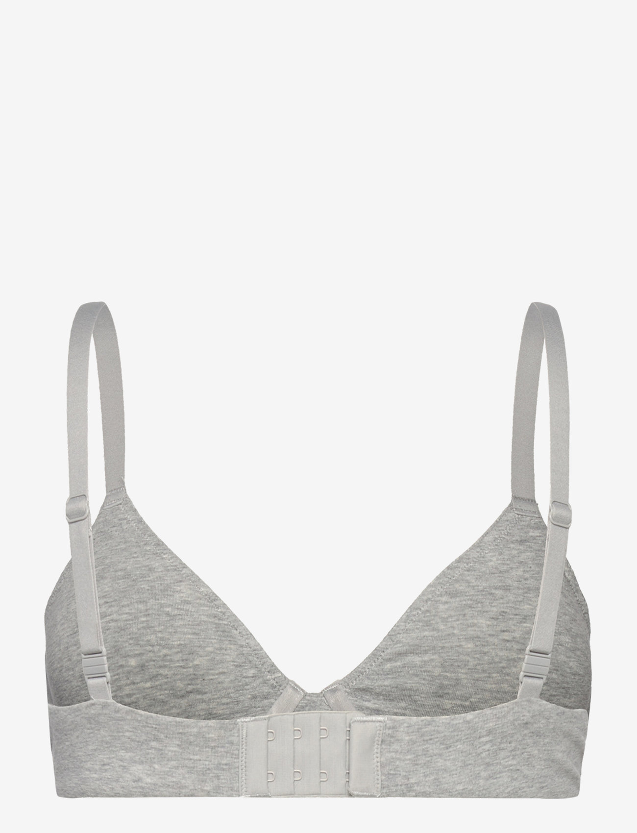 Organic Basics - Core Unlined Demi Bra - t-shirt bhs - grey melange - 1
