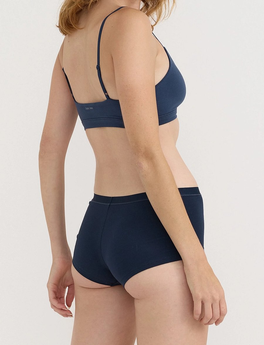 Organic Basics - Flex Bralette - bralette - midnight blue - 0