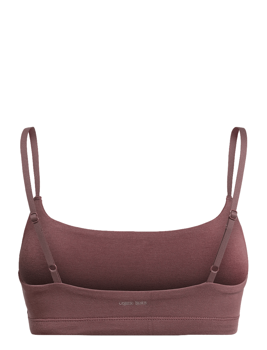 Organic Basics - Flex Bralette - braletid - rose wood - 2