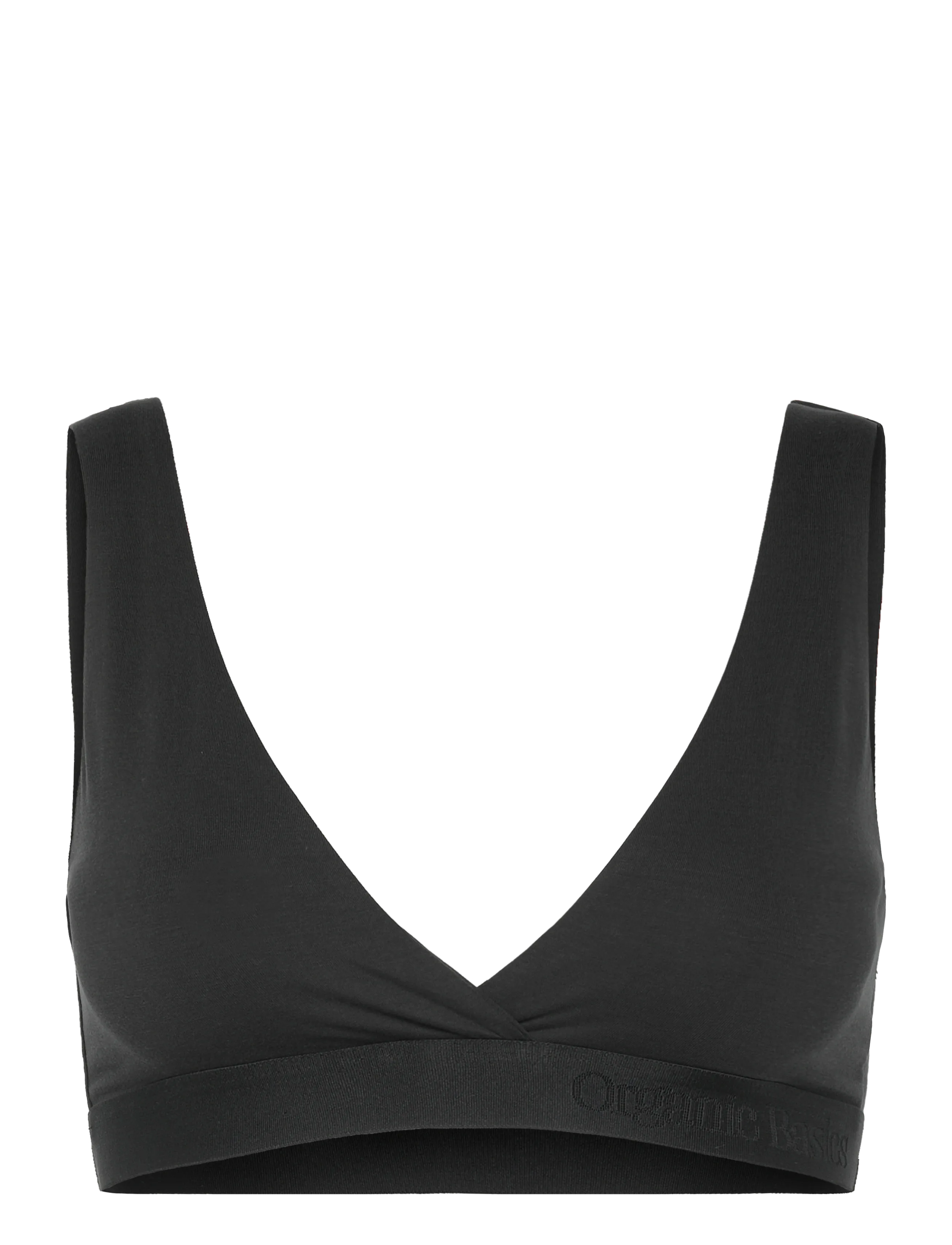 ORGANIC BASICS Soft Touch Basic Bralette Schwarz - XS - Damen