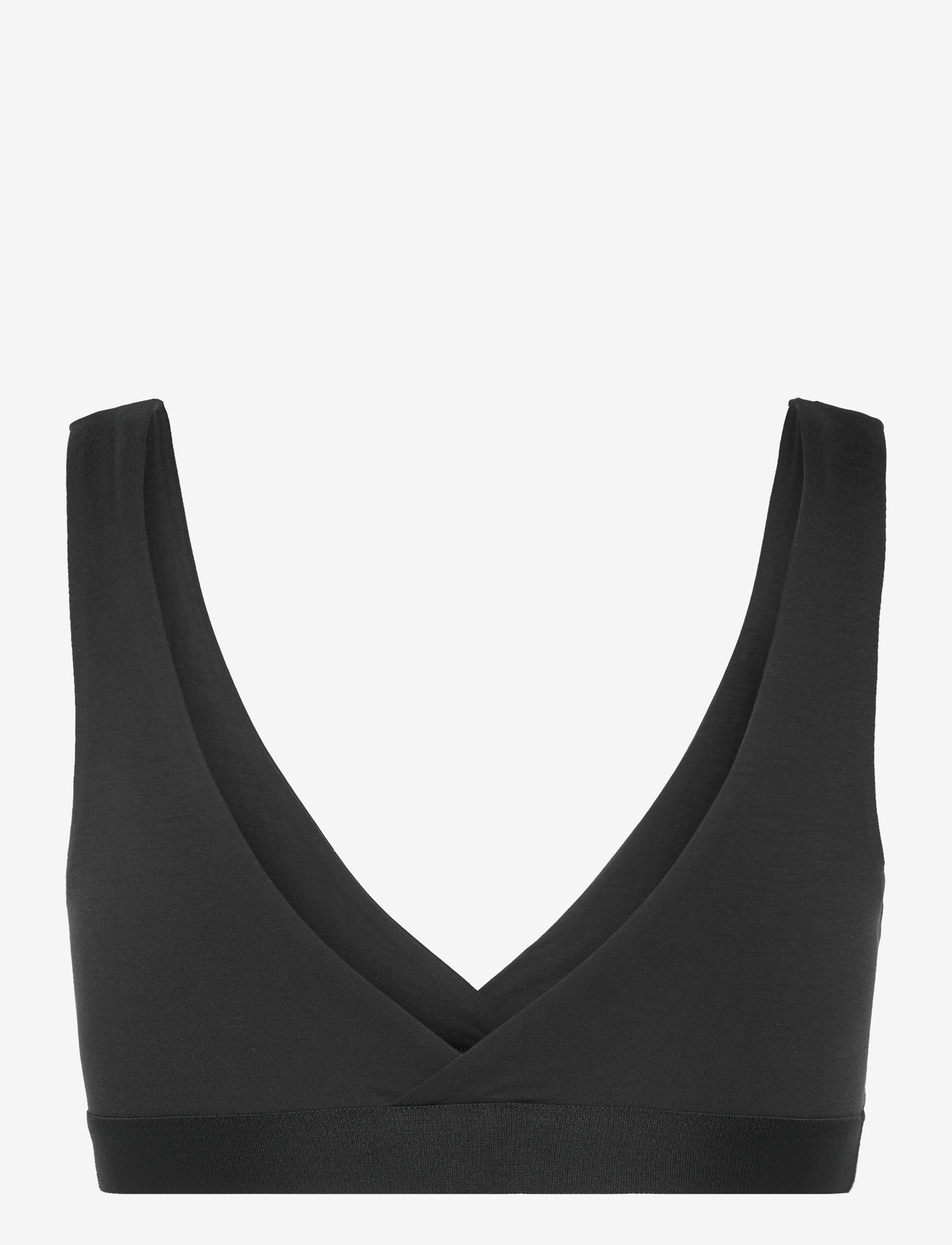 Organic Basics - Soft Touch Basic Bralette - rinnahoidja - black - 1