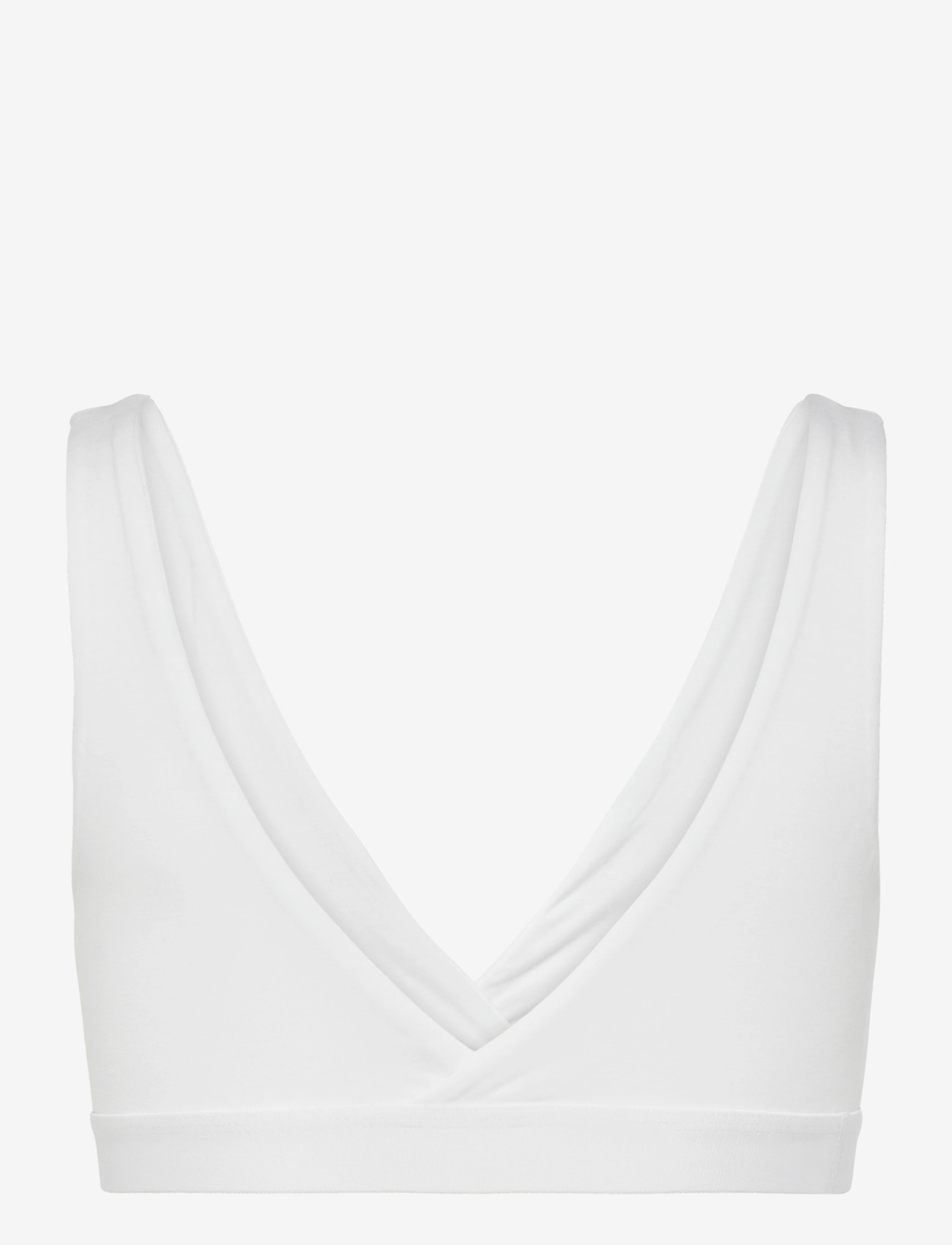 Organic Basics - Soft Touch Basic Bralette - rinnahoidja - white - 1
