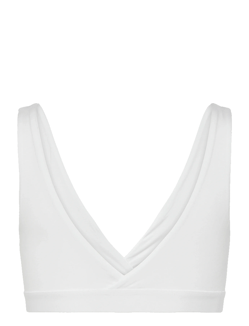 Organic Basics - Soft Touch Basic Bralette - rinnahoidja - white - 1
