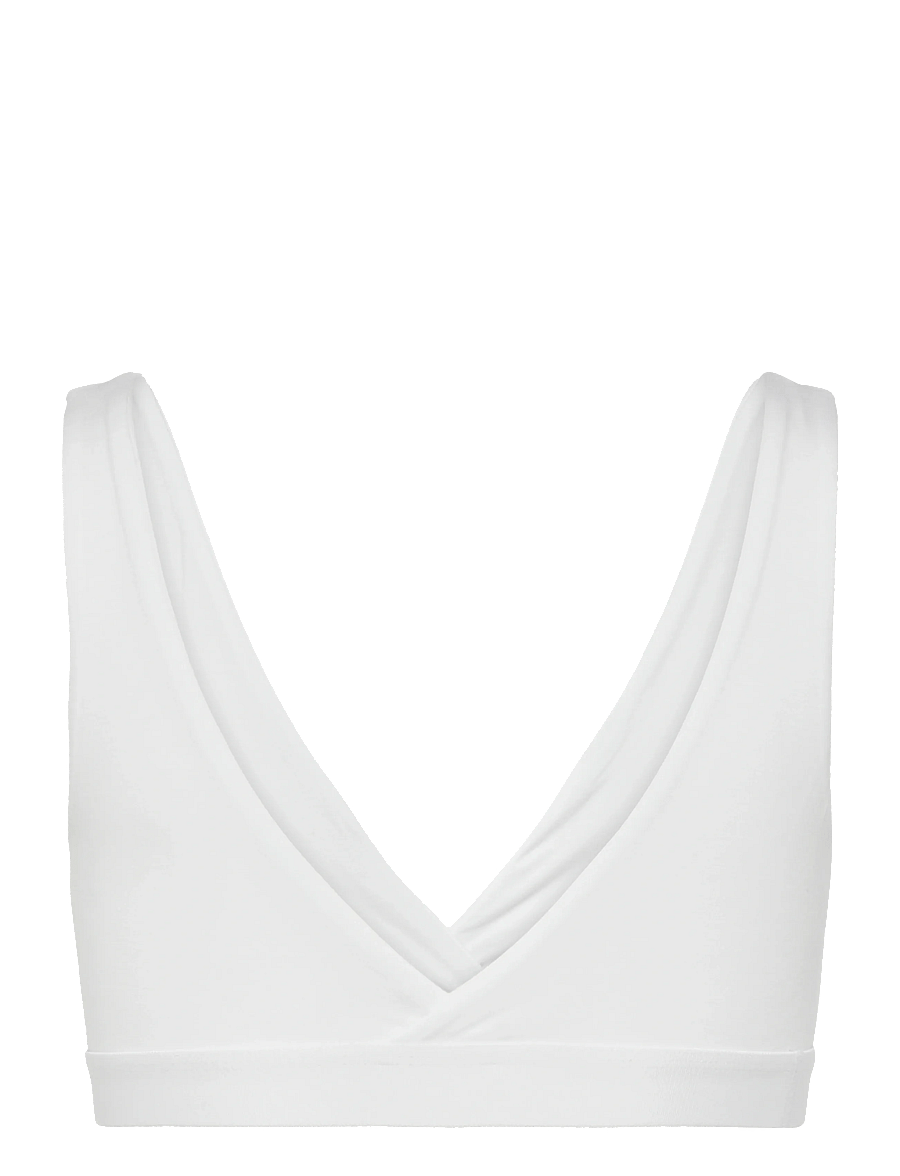 Organic Basics - Soft Touch Basic Bralette - bralette - white - 1