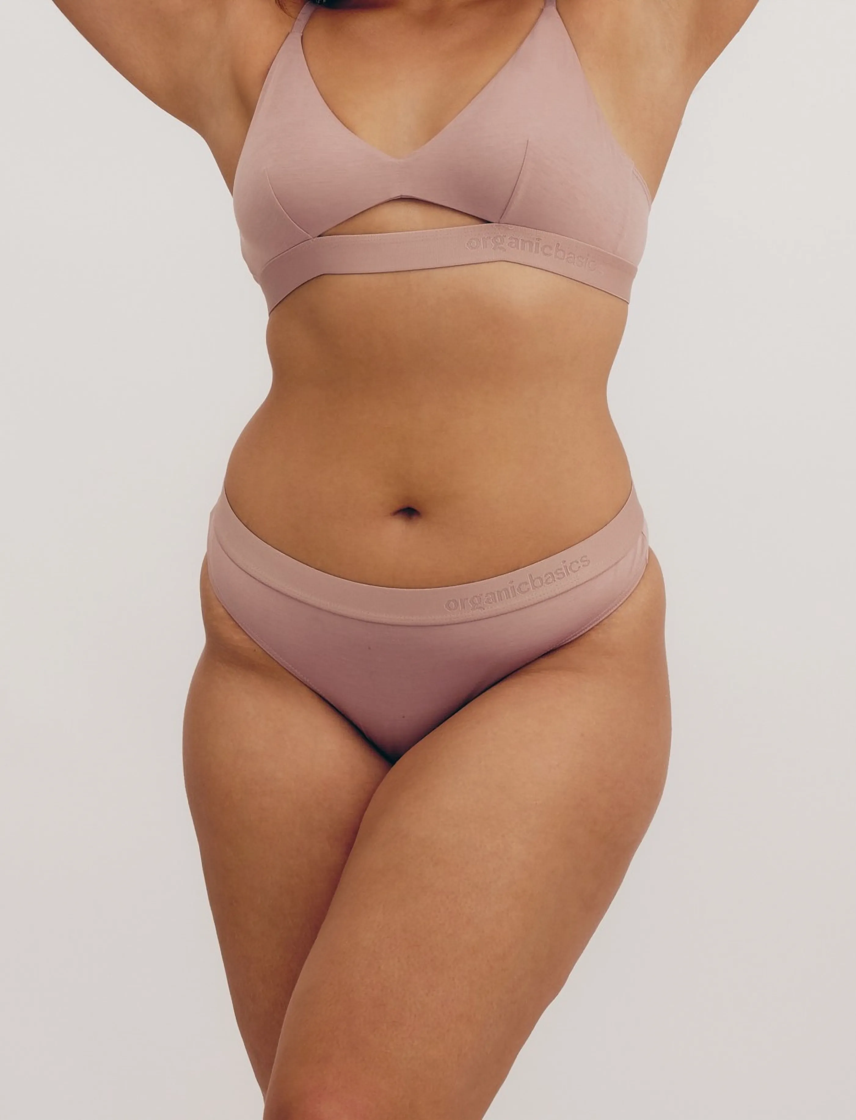 Organic Basics - Soft Touch Bralette - braletid - dusty rose - 3