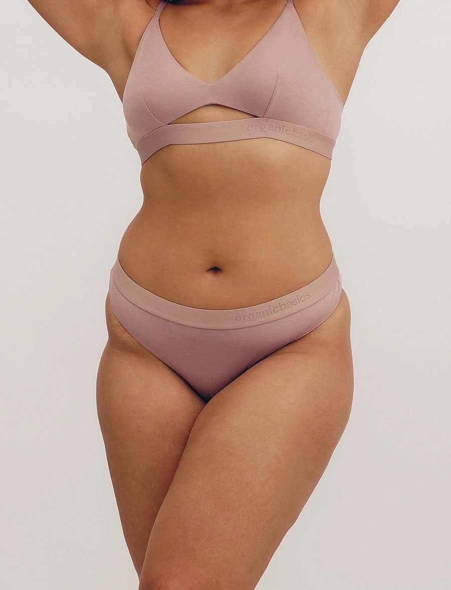 Organic Basics - Soft Touch Bralette - braletid - dusty rose - 3