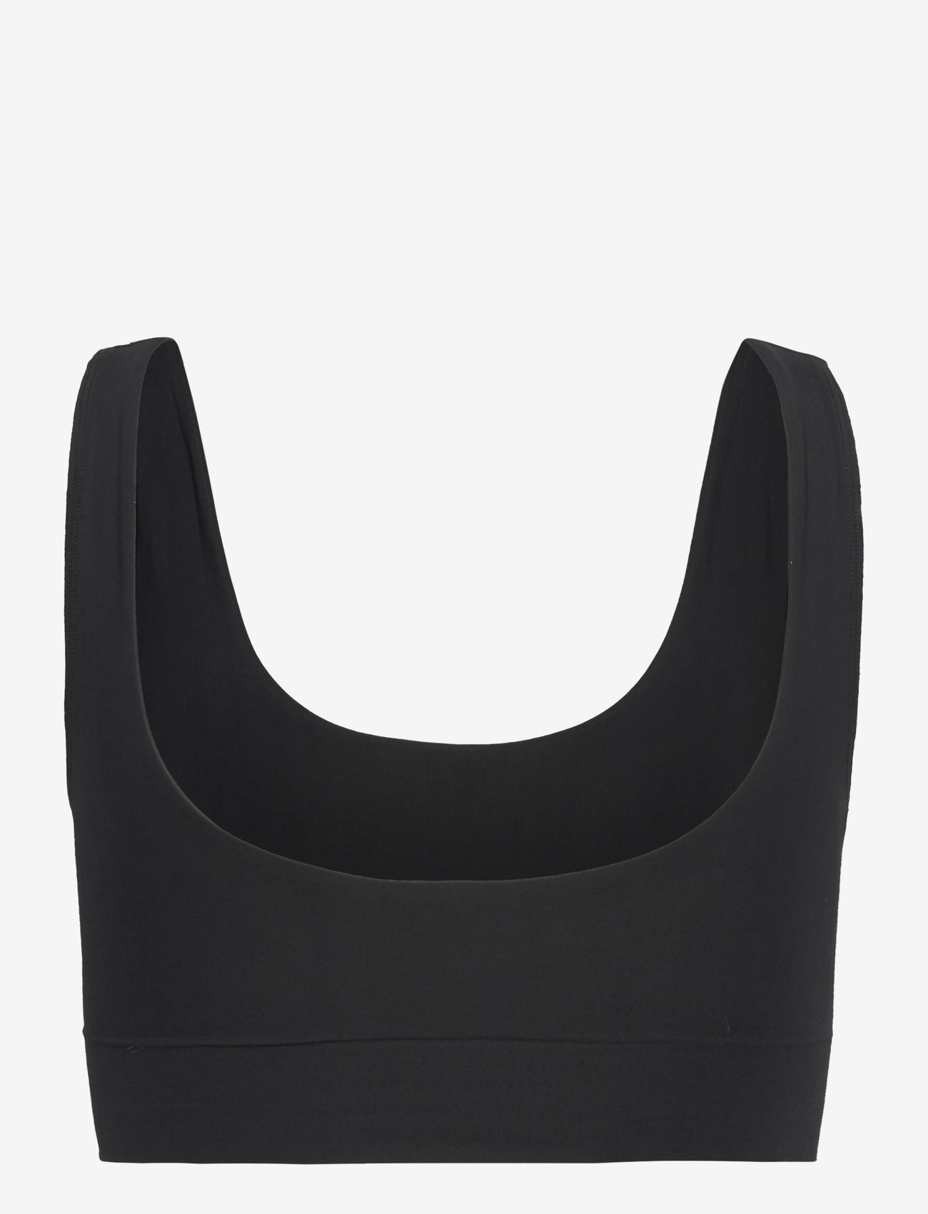 Organic Basics - Smooth Bralette - tank-top-bhs - black - 1