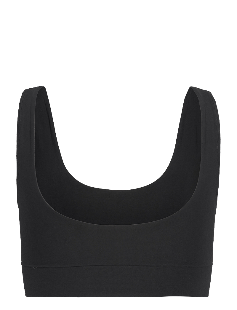 Organic Basics - Smooth Bralette - tank-top-bhs - black - 1