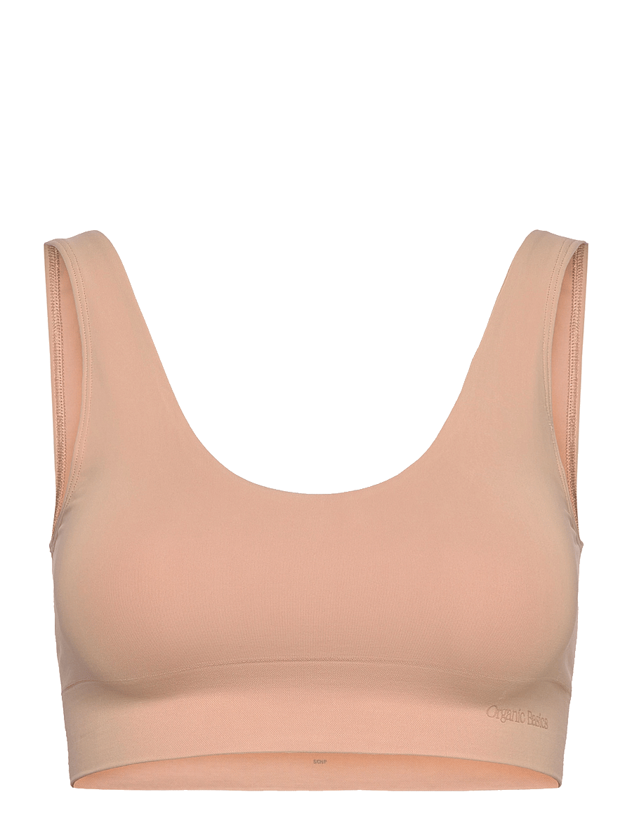 Organic Basics - Smooth Bralette - tank-top-bhs - hazelnut - 1