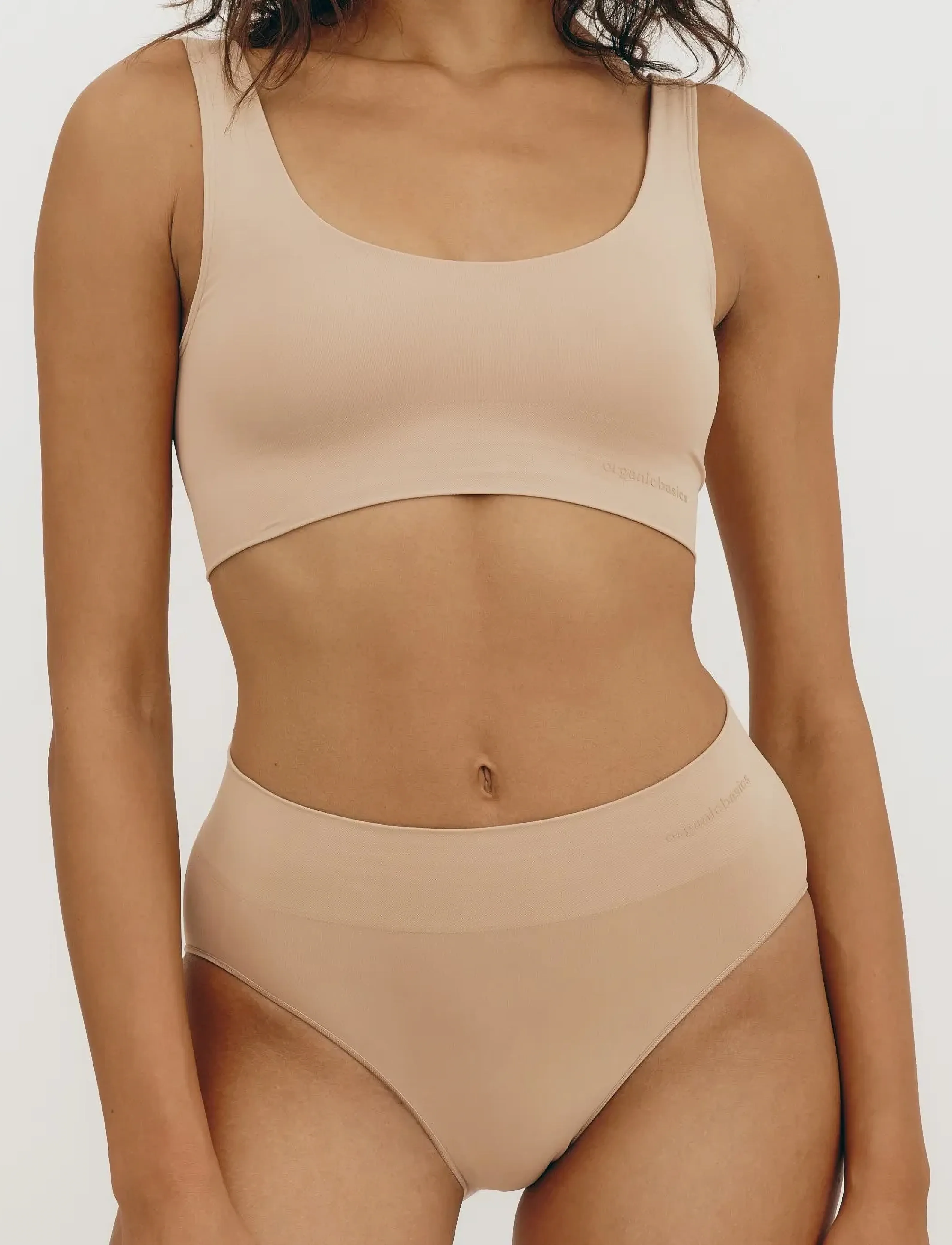 Organic Basics Smooth Bralette - Unterwäsche - HAZELNUT / brown