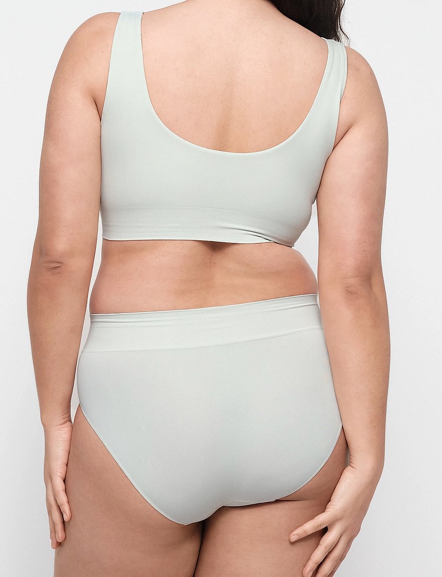 Organic Basics - Smooth Bralette - tank-top-bhs - light jade - 4