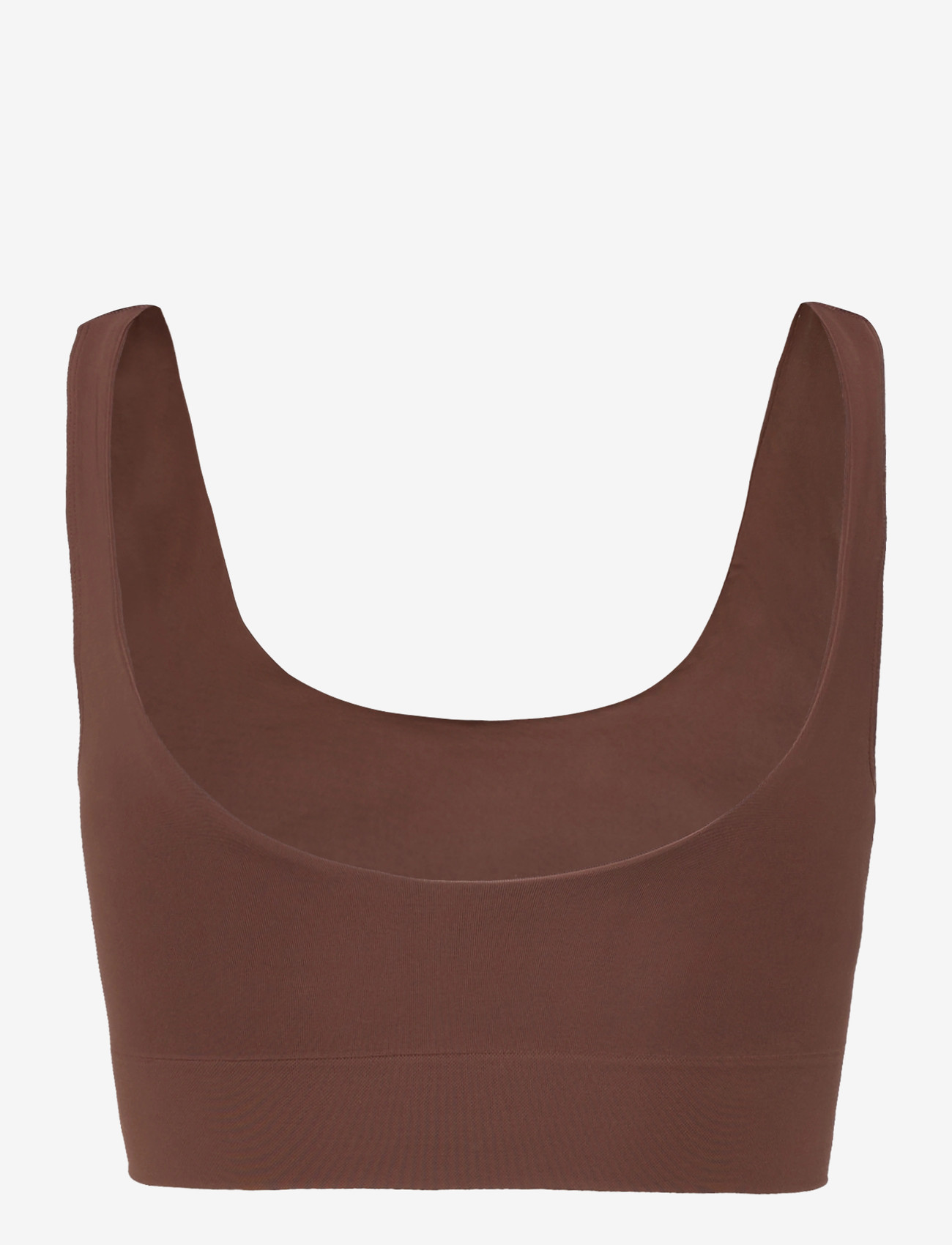 Organic Basics - Smooth Bralette - tank top-bh'er - walnut - 1