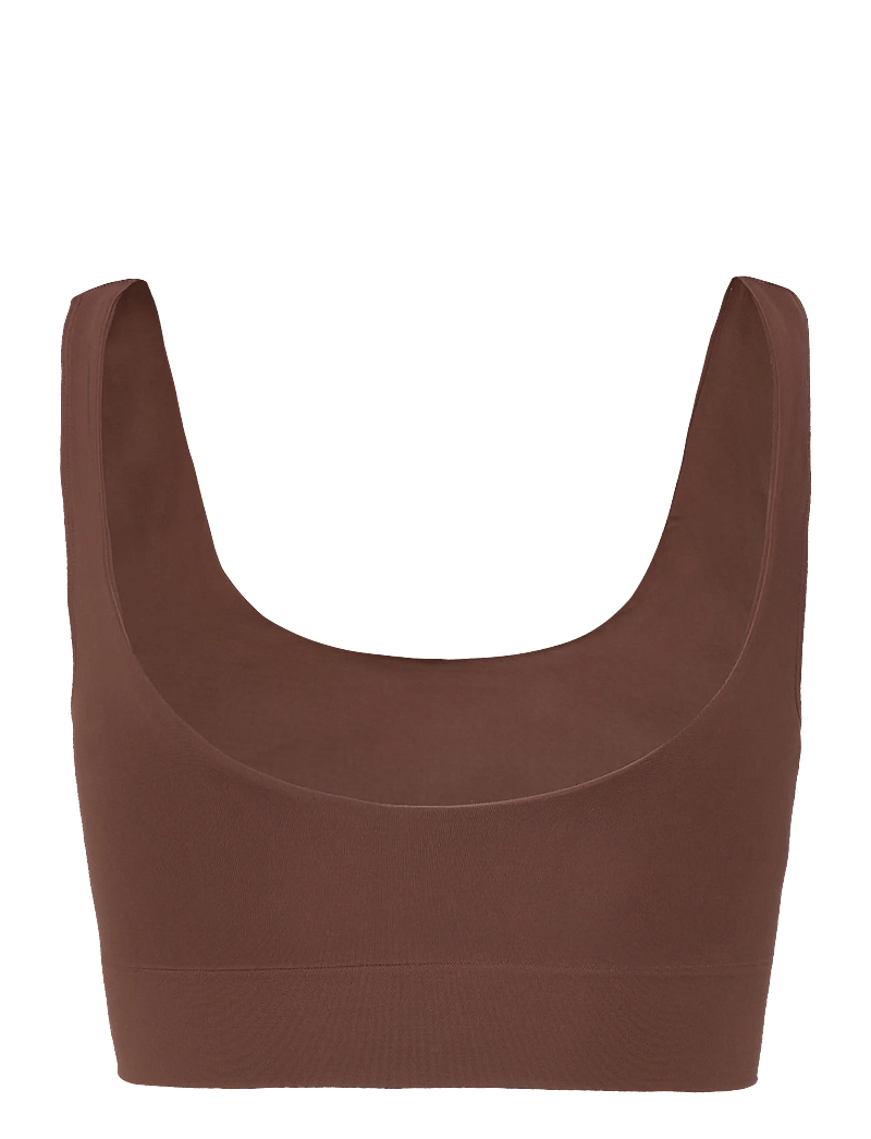 Organic Basics - Smooth Bralette - tank top-bh'er - walnut - 1
