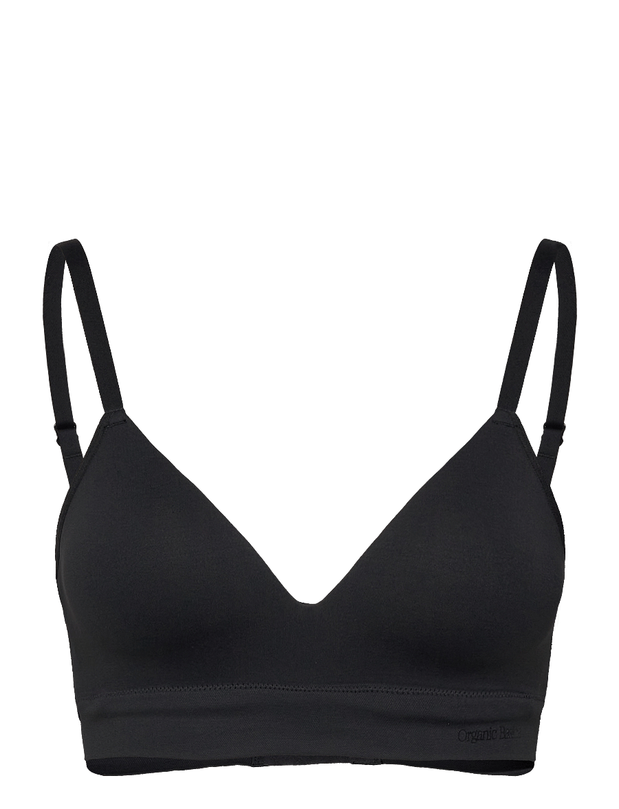 Organic Basics - Smooth Padded Bra - black - 0