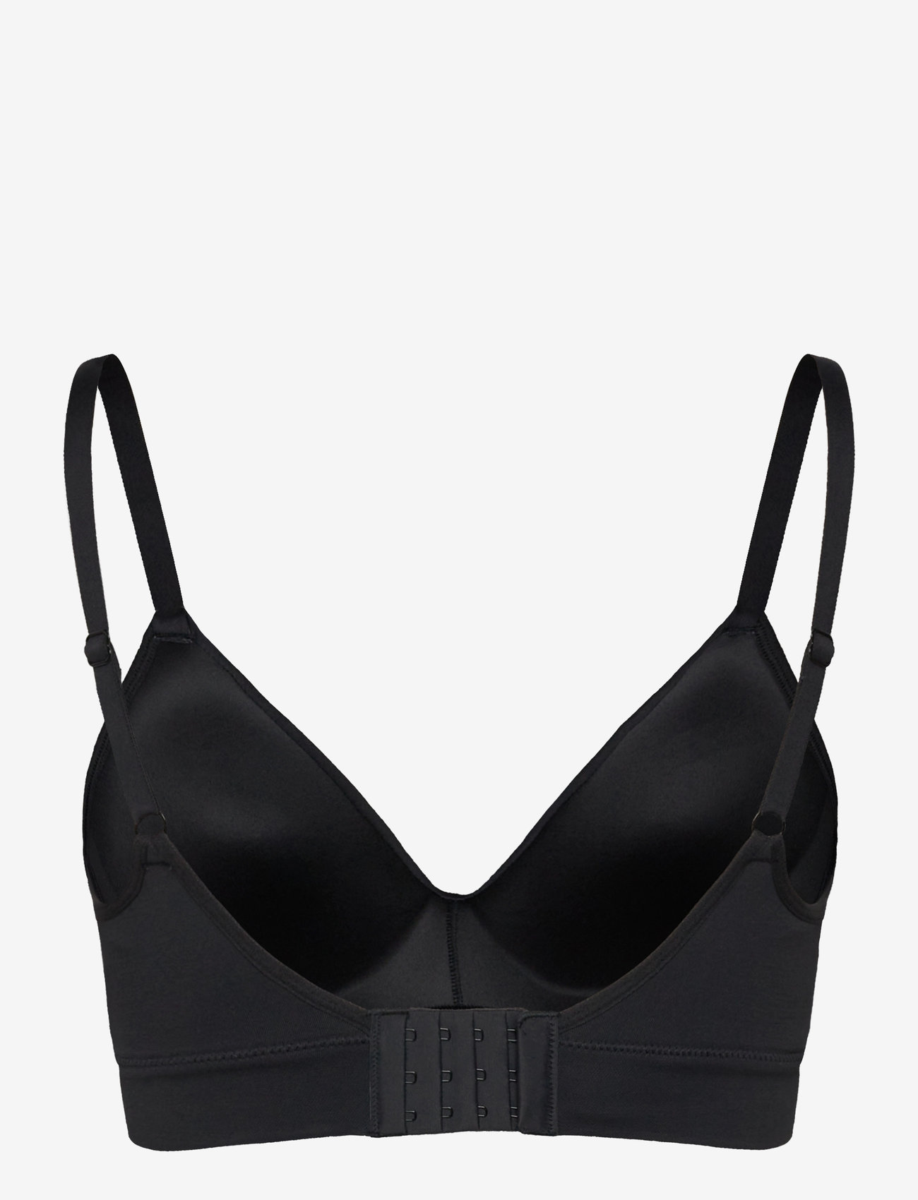 Organic Basics - Smooth Padded Bra - bralette - black - 1