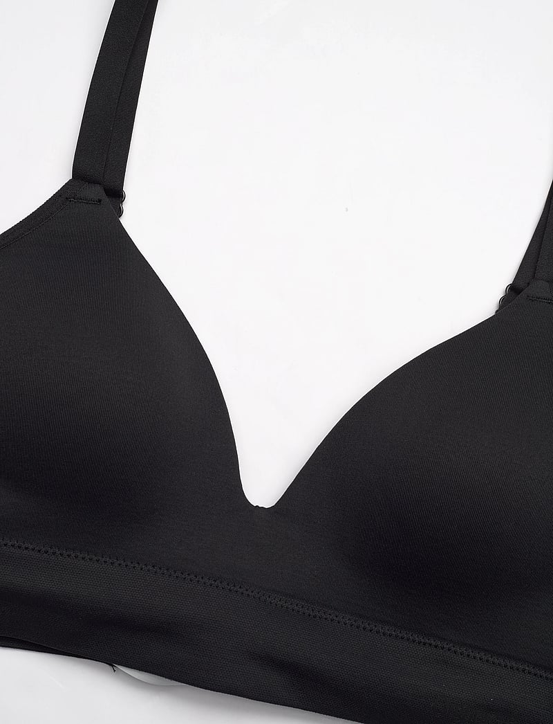 Organic Basics - Smooth Padded Bra - bralette - black - 5