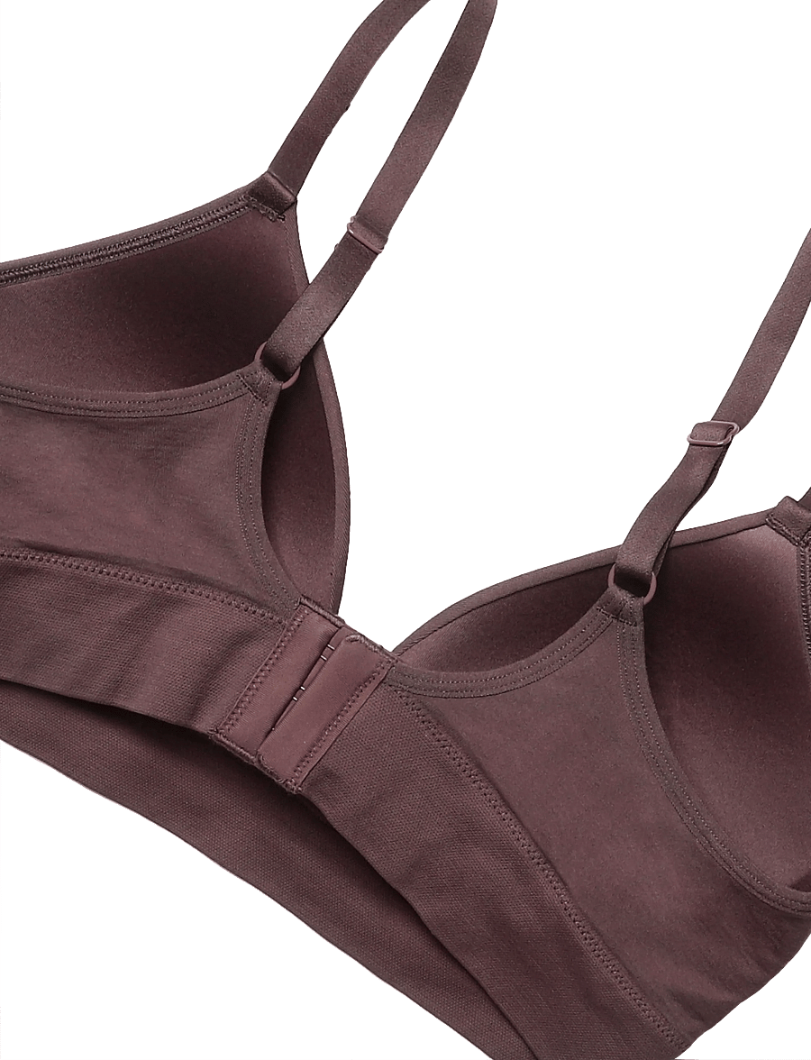 Organic Basics - Smooth Padded Bra - braletid - moody - 3