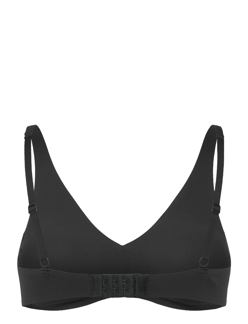 Organic Basics - Bare Plunge Bralette - bralette - black - 1
