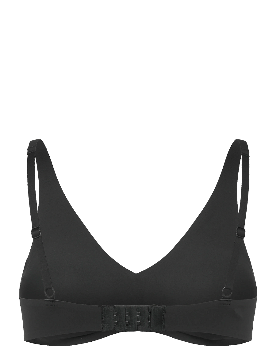 Organic Basics - Bare Plunge Bralette - braletė - black - 1