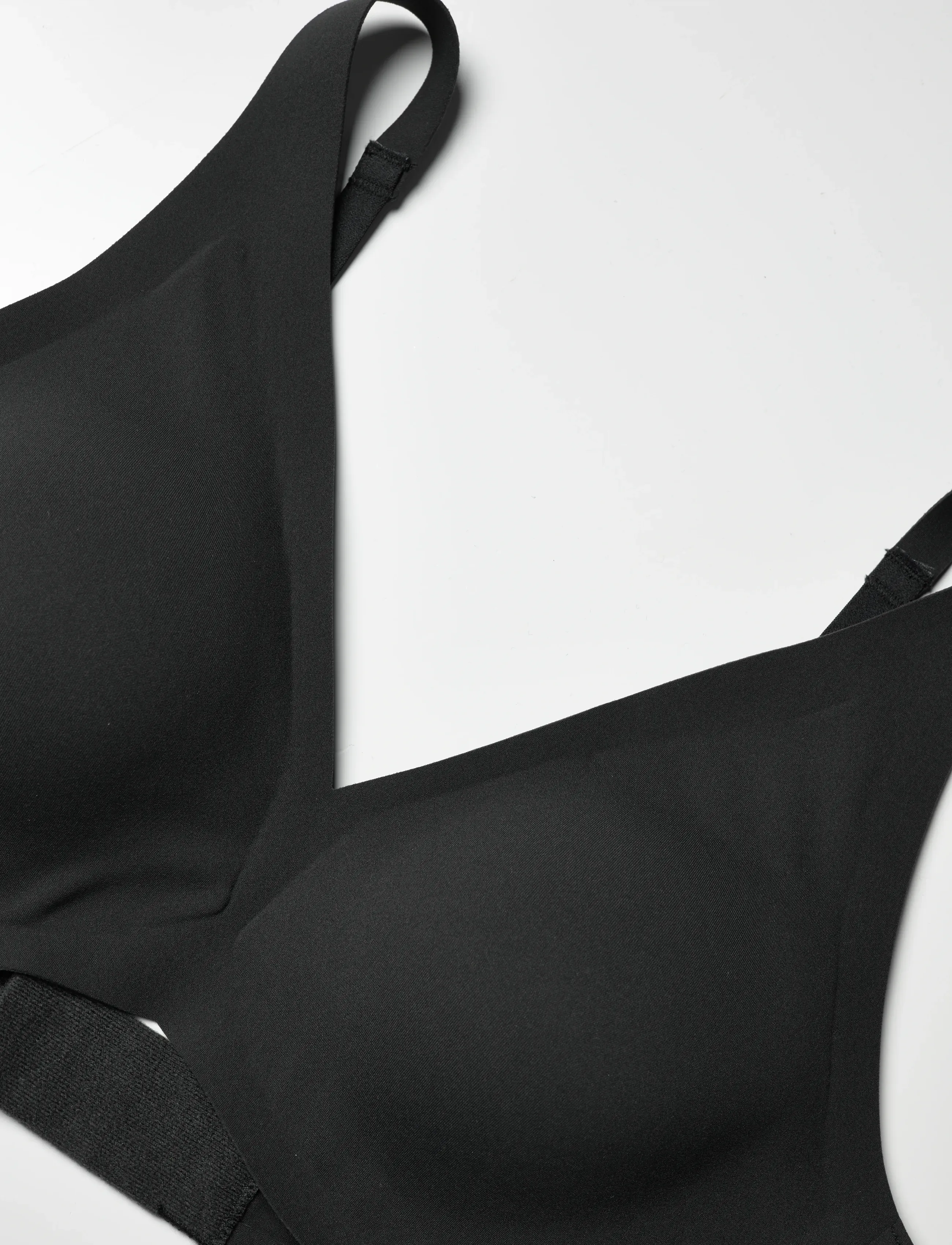 Organic Basics - Bare Plunge Bralette - bralette - black - 2