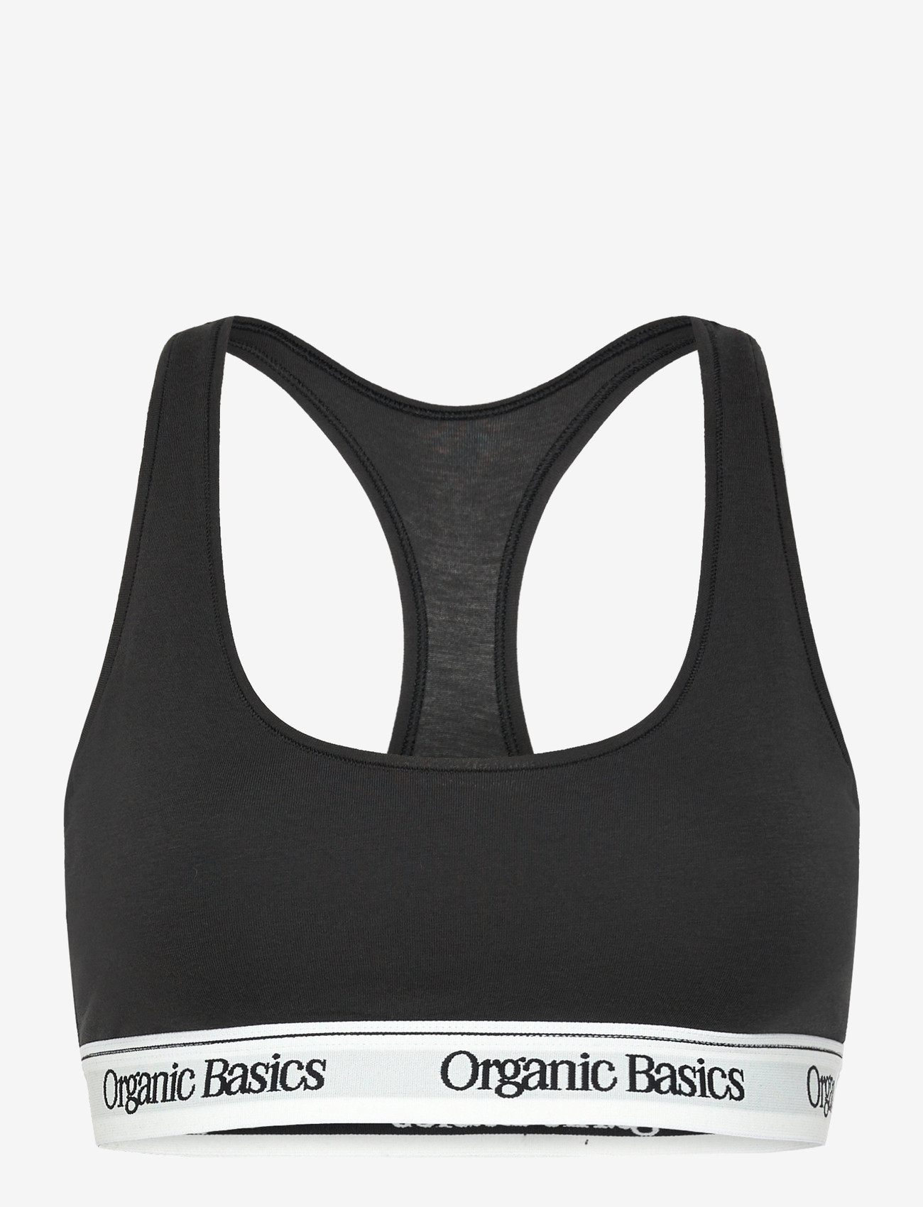 Organic Basics - Easy Tank Bra - tank-top-bhs - black - 0