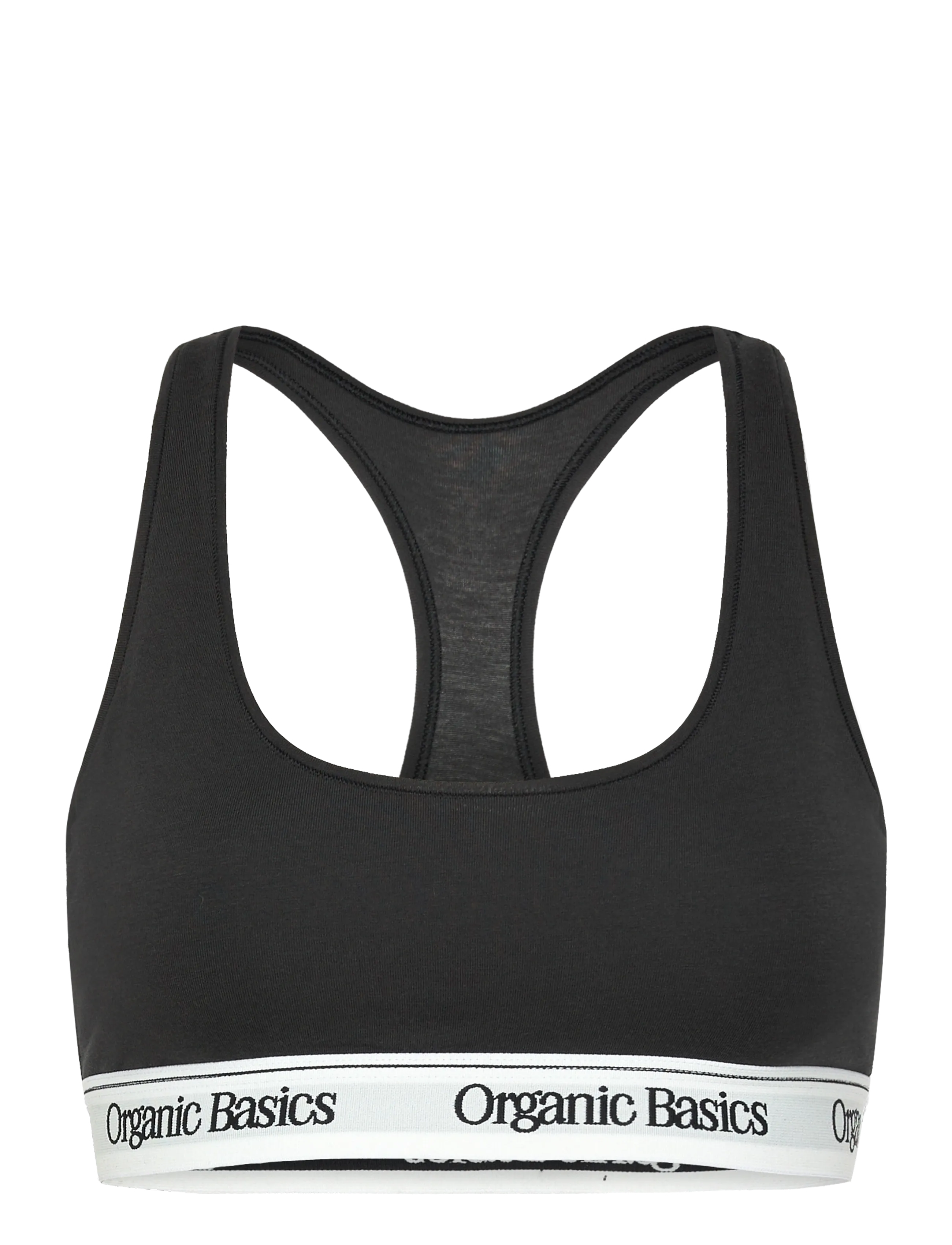 Organic Basics Easy Tank Bra - Underkläder - BLACK / black