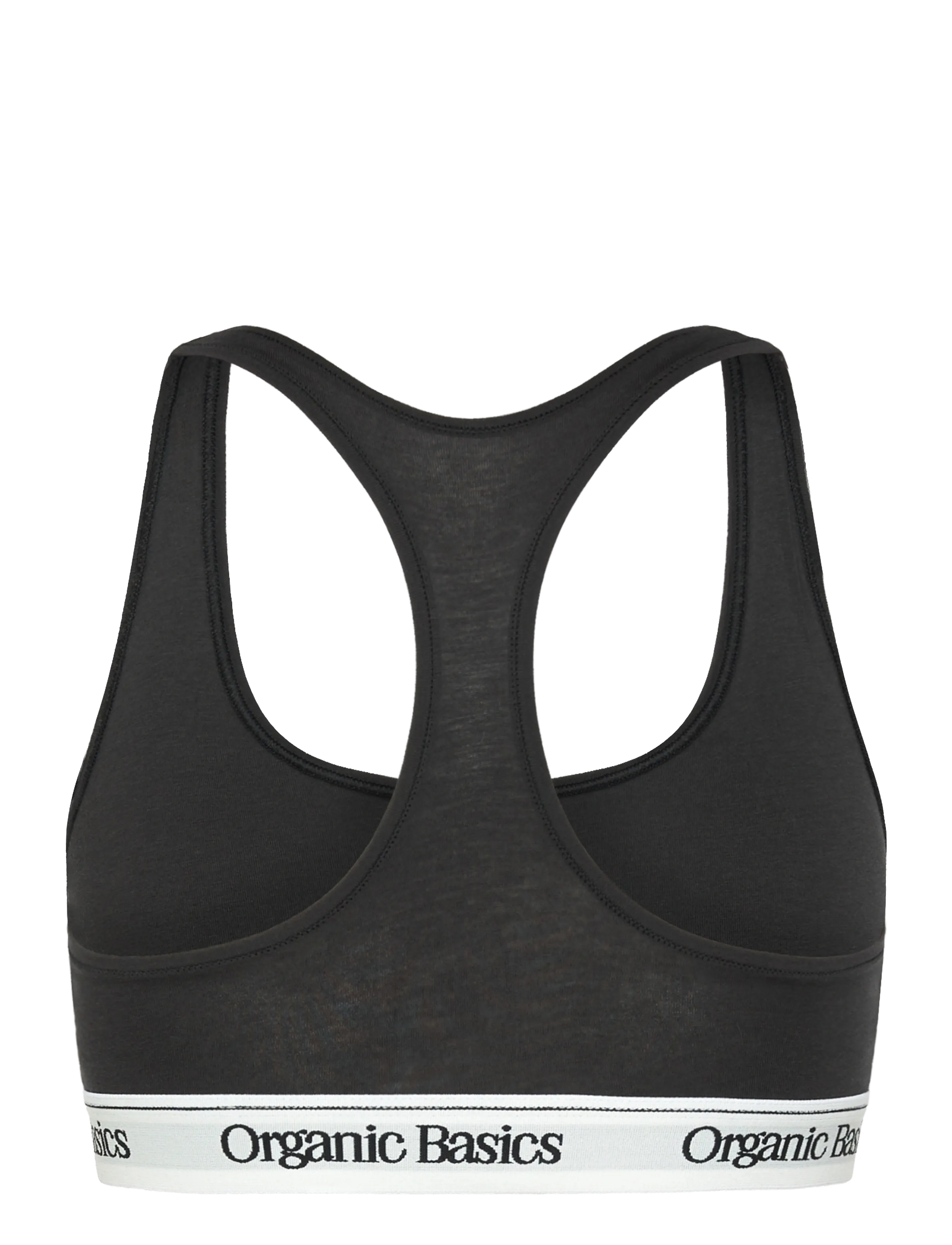 Organic Basics - Easy Tank Bra - tank top rinnahoidjad - black - 1