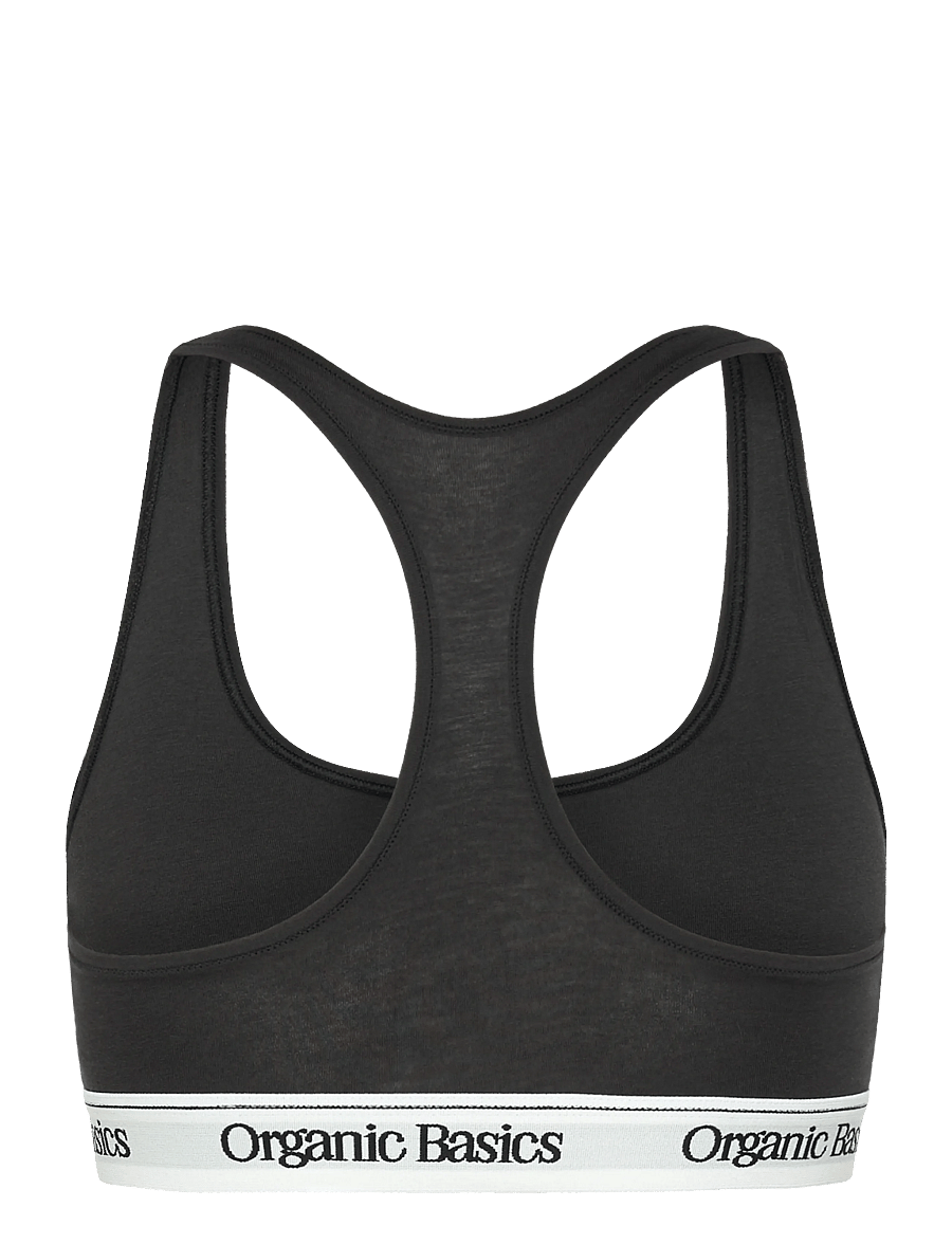 Organic Basics - Easy Tank Bra - tank top rinnahoidjad - black - 1