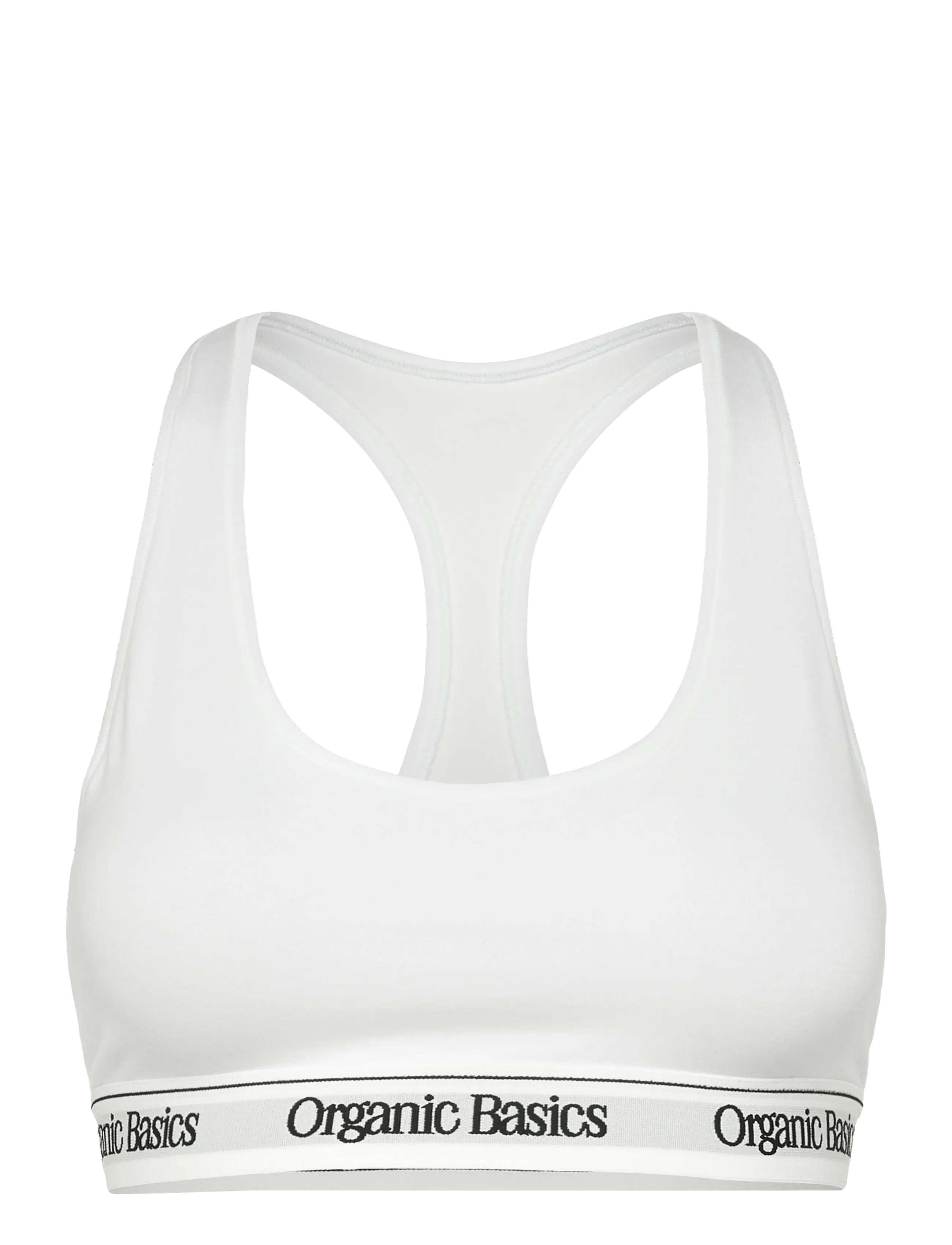 Organic Basics Easy Tank Bra - Rinnahoidjad - WHITE / white