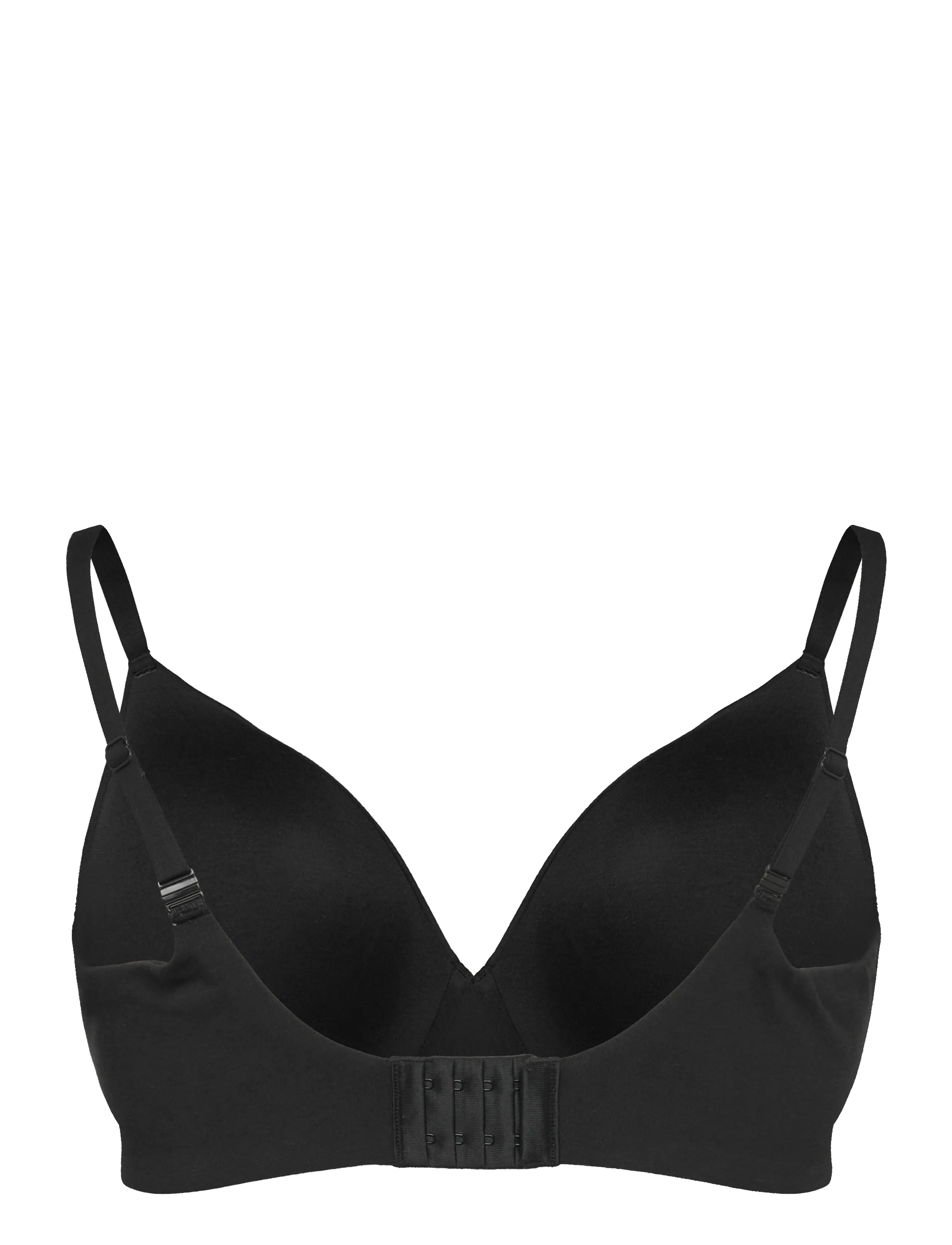 Organic Basics - Core Push-Up Bra - bygellösa bh:ar - black - 2