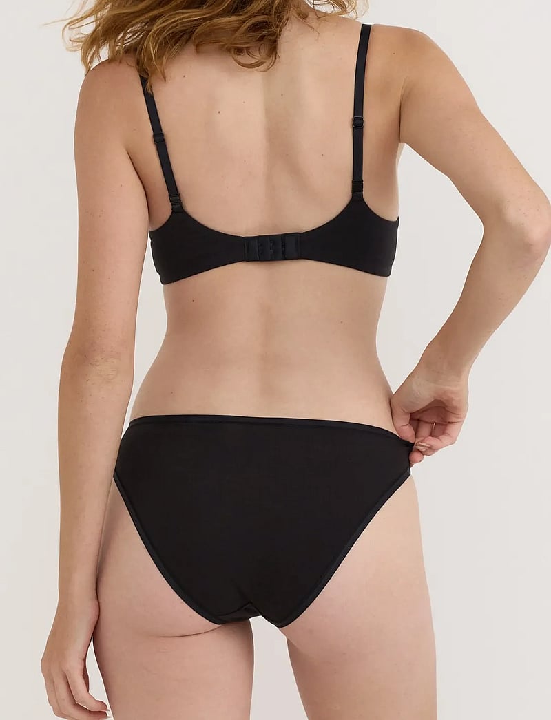 Organic Basics - Core Push-Up Bra - bh'er uden bøjle - black - 5