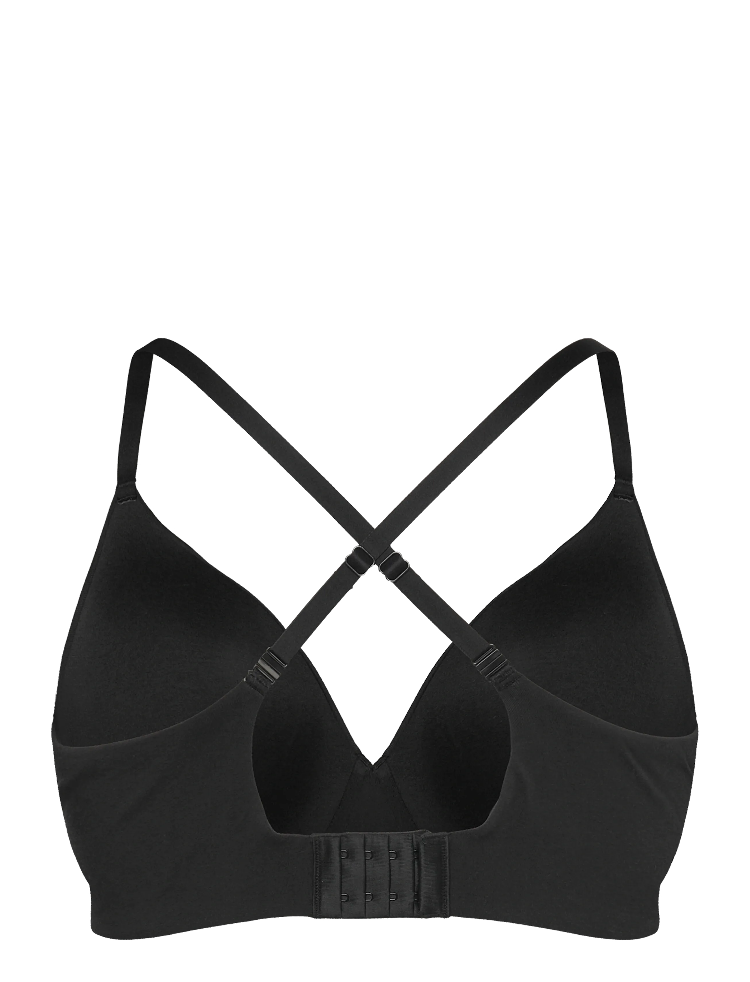 Organic Basics - Core Push-Up Bra - bygellösa bh:ar - black - 3