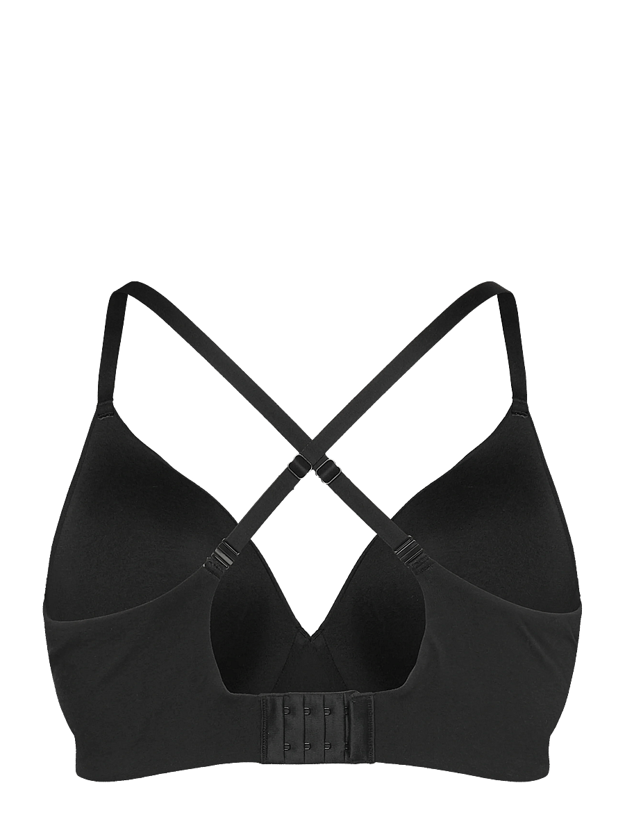 Organic Basics - Core Push-Up Bra - tugikaarteta rinnahoidjad - black - 3