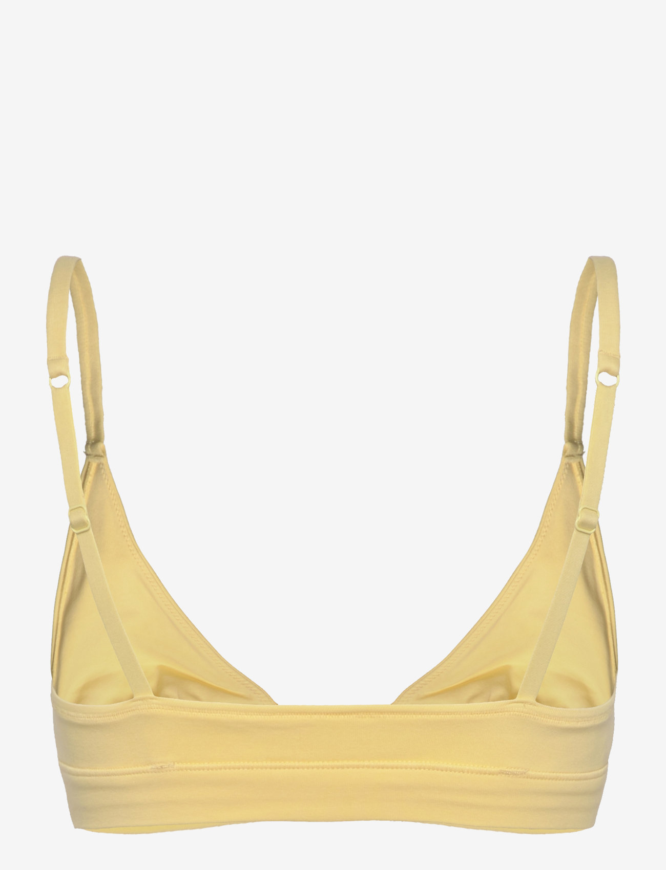 Organic Basics - Flex Triangle Bralette - bralette - light lemon - 2