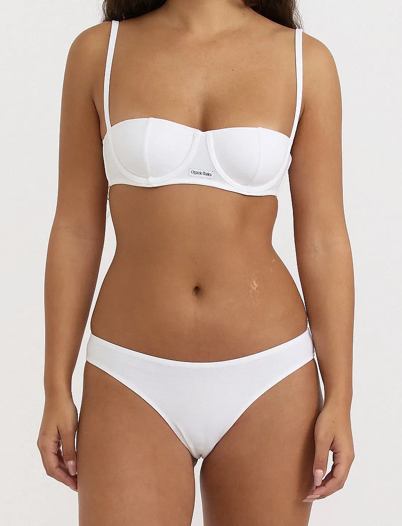 Organic Basics - Core Icon Balconette Bra - balconette-rinnahoidjad - white - 2