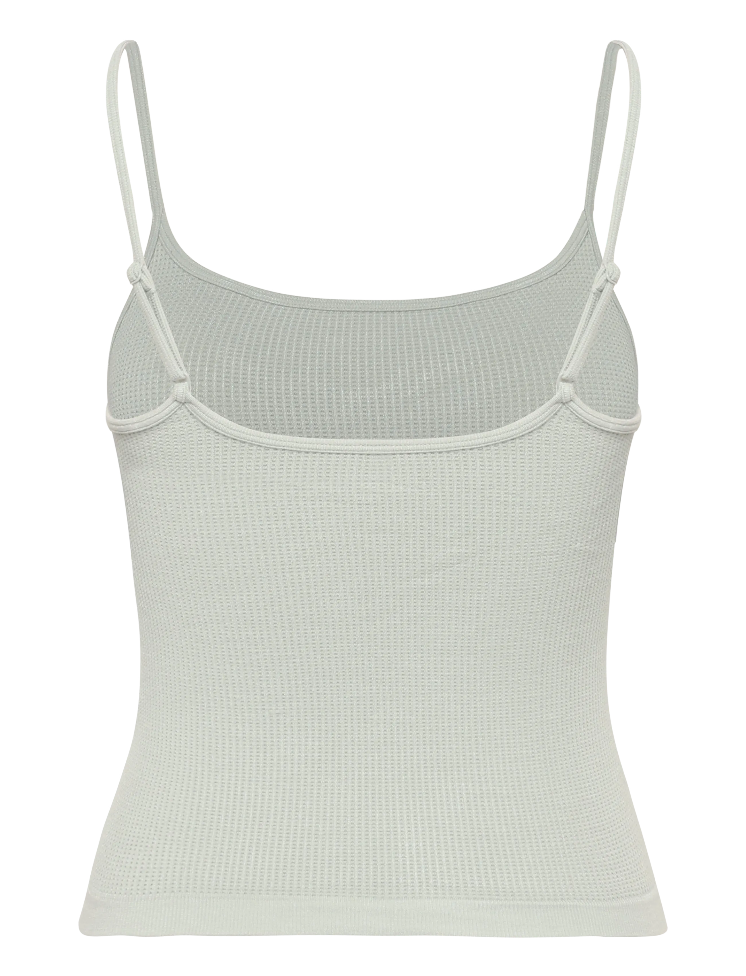Organic Basics - Seamless Waffle Cami - oberteile - northern lights - 2