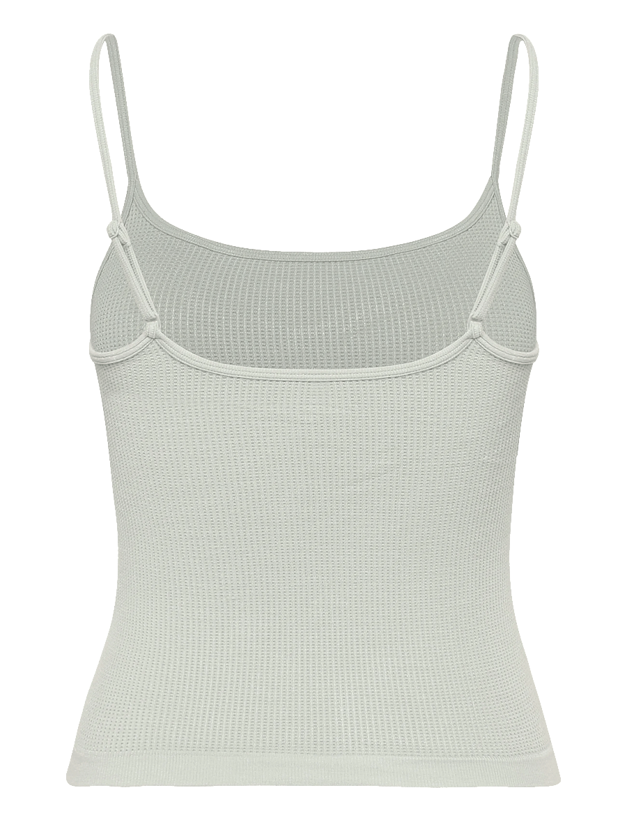 Organic Basics - Seamless Waffle Cami - oberteile - northern lights - 2