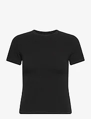Organic Basics - Flex Tee - t-shirts - black - 1