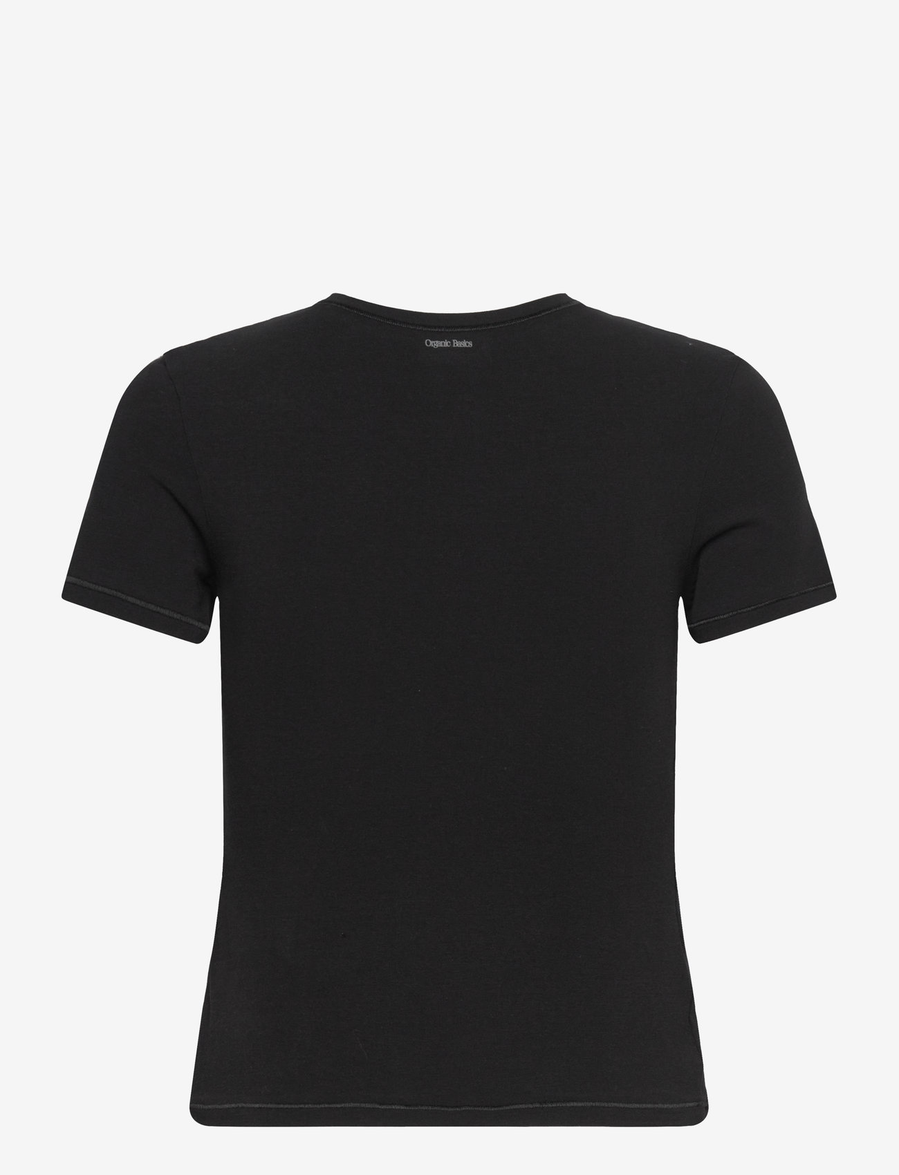 Organic Basics - Flex Tee - autumn clothing - black - 1