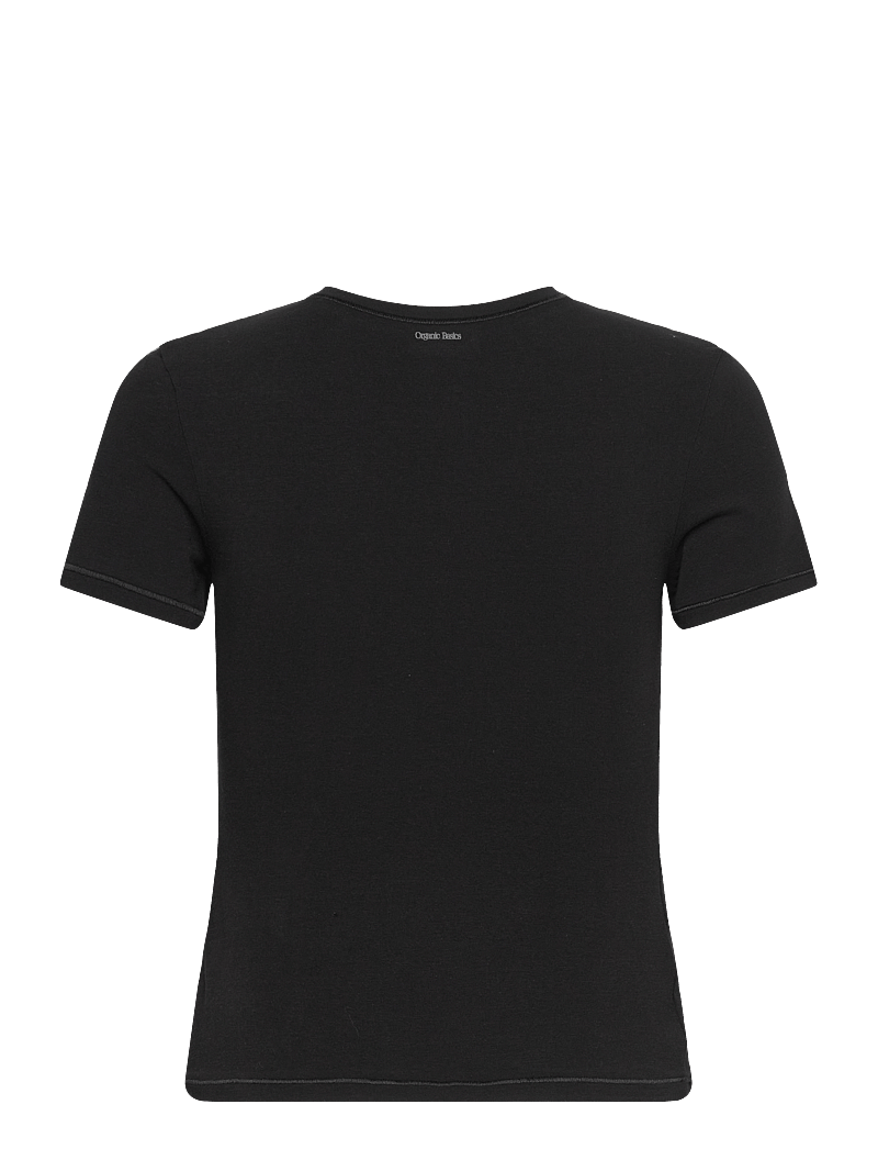 Organic Basics - Flex Tee - t-shirts - black - 2