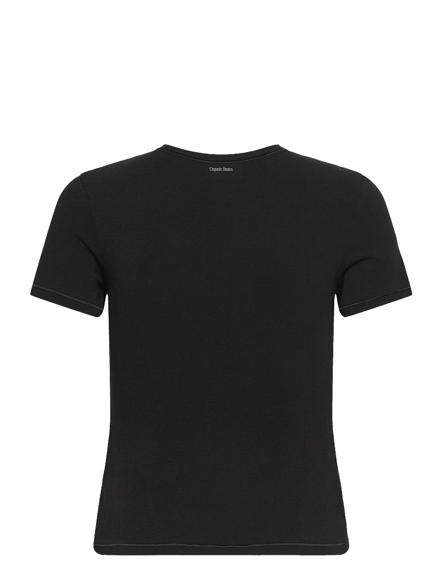 Organic Basics - Flex Tee - t-skjorter - black - 2