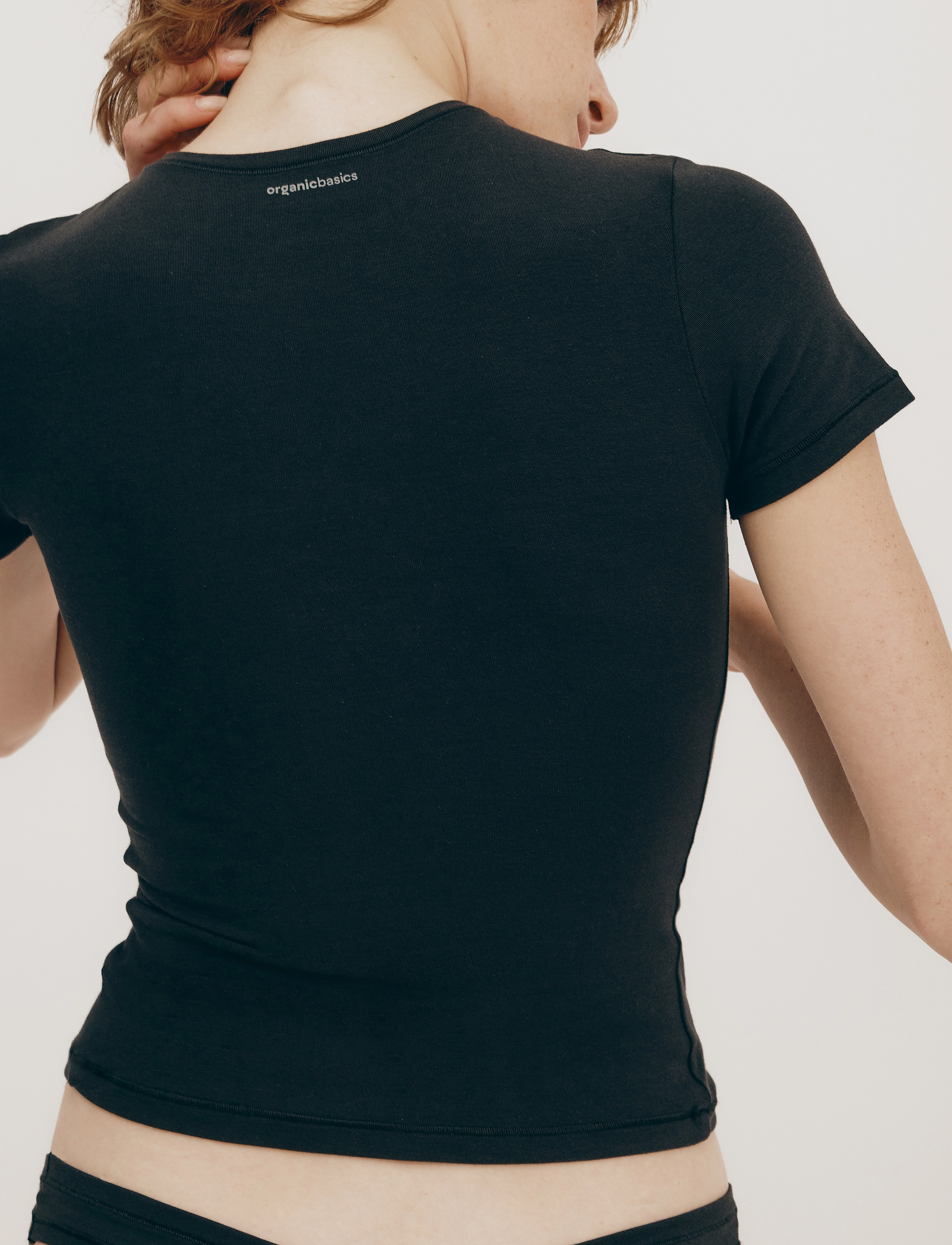 Organic Basics Flex Tee t-shirts dam – bild 3