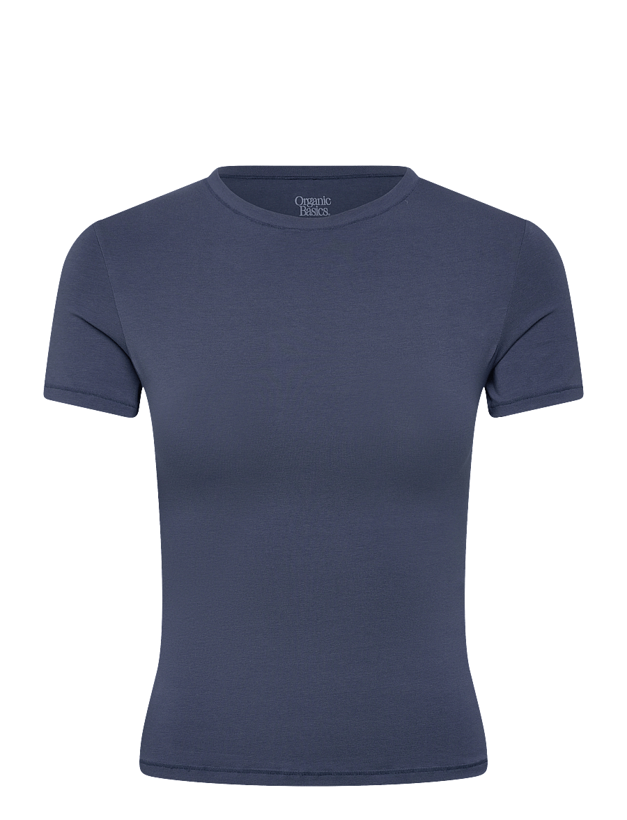 Organic Basics - Flex Tee - t-paidat - midnight blue - 1
