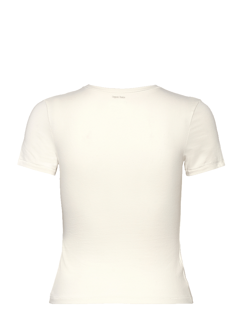 Organic Basics - Flex Tee - t-shirts - off white - 2