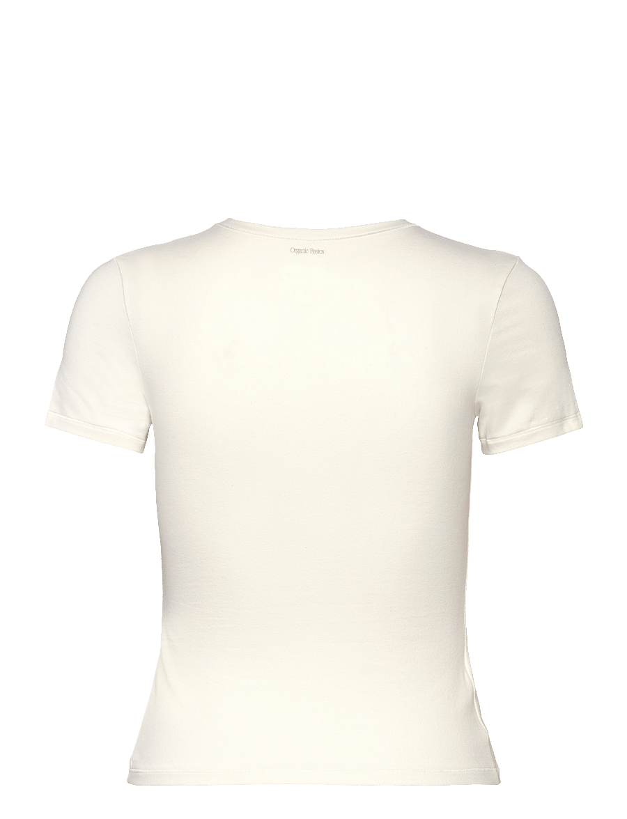 Organic Basics - Flex Tee - t-skjorter - off white - 2