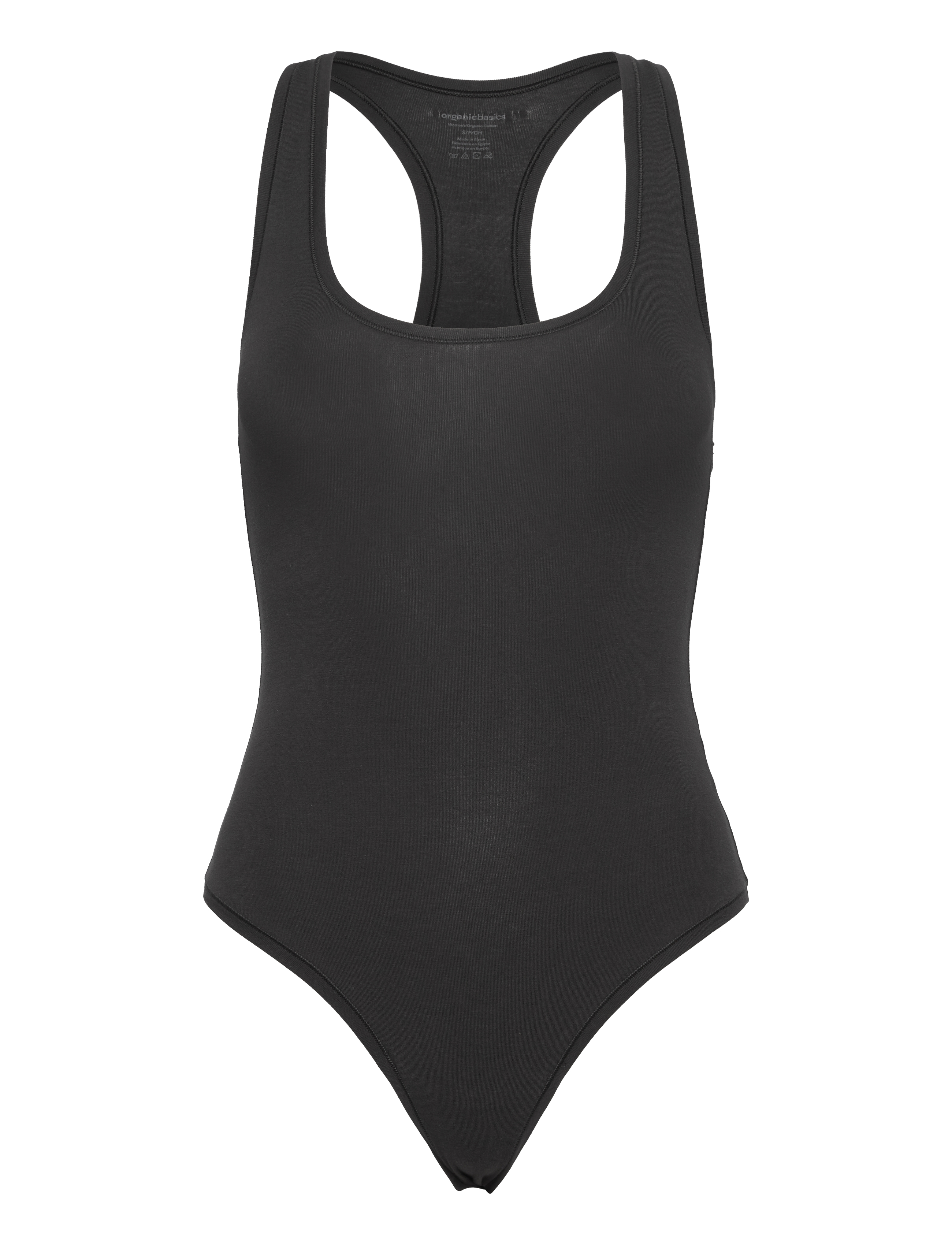 ORGANIC BASICS Flex Bodysuit Schwarz - XXS - Damen