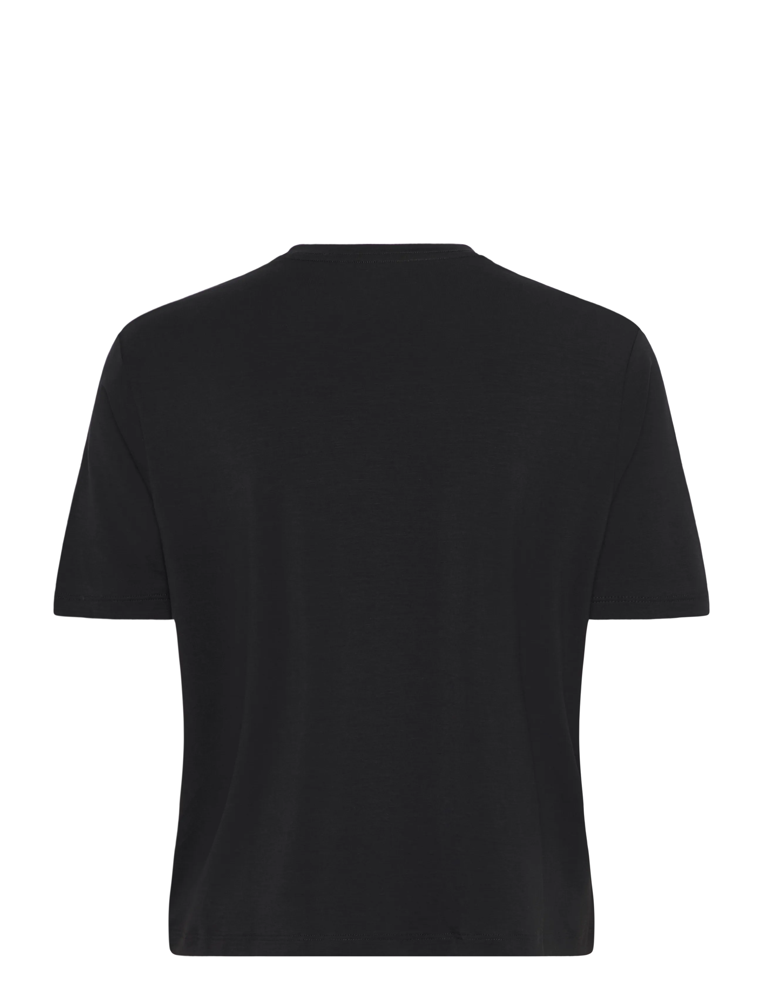 Organic Basics - Soft Touch Boxy Tee - t-shirts - black - 1