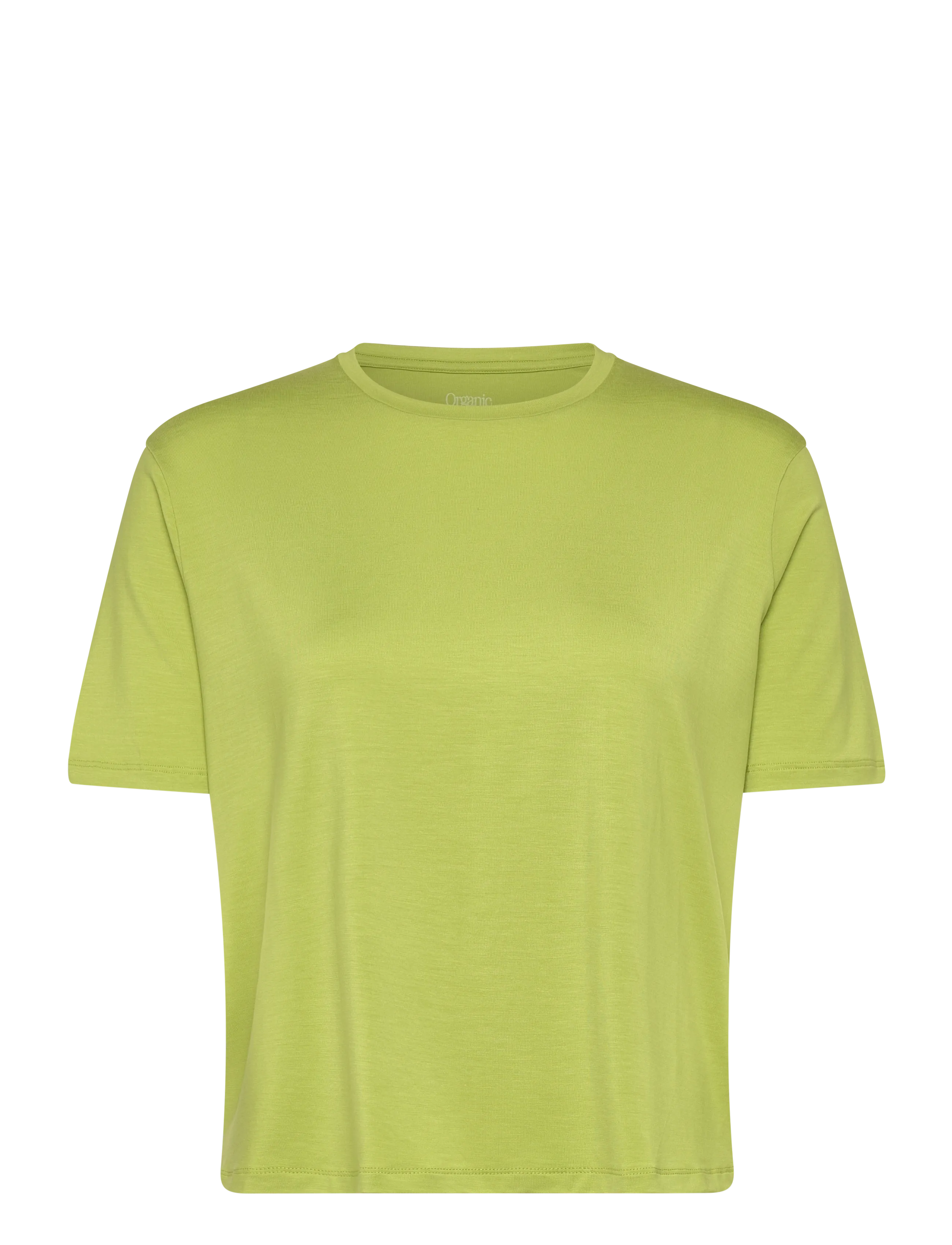ORGANIC BASICS Soft Touch Boxy Tee Grün - XXS - Damen